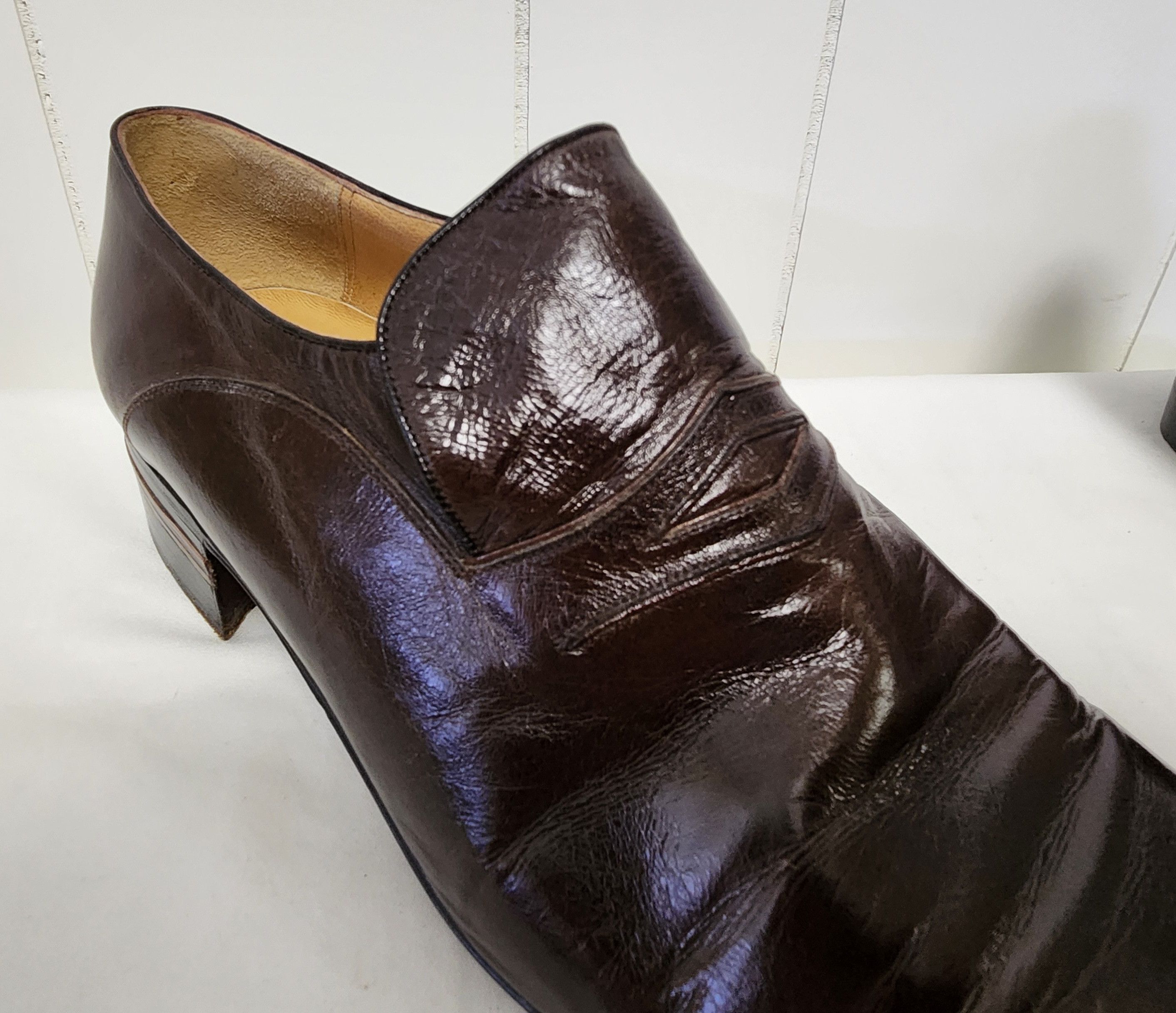 BIJAN Bijan Beverly Hills shoes 8.5 men's brown leather loafers Size US 8.5 / EU 41-42 - 5 Thumbnail