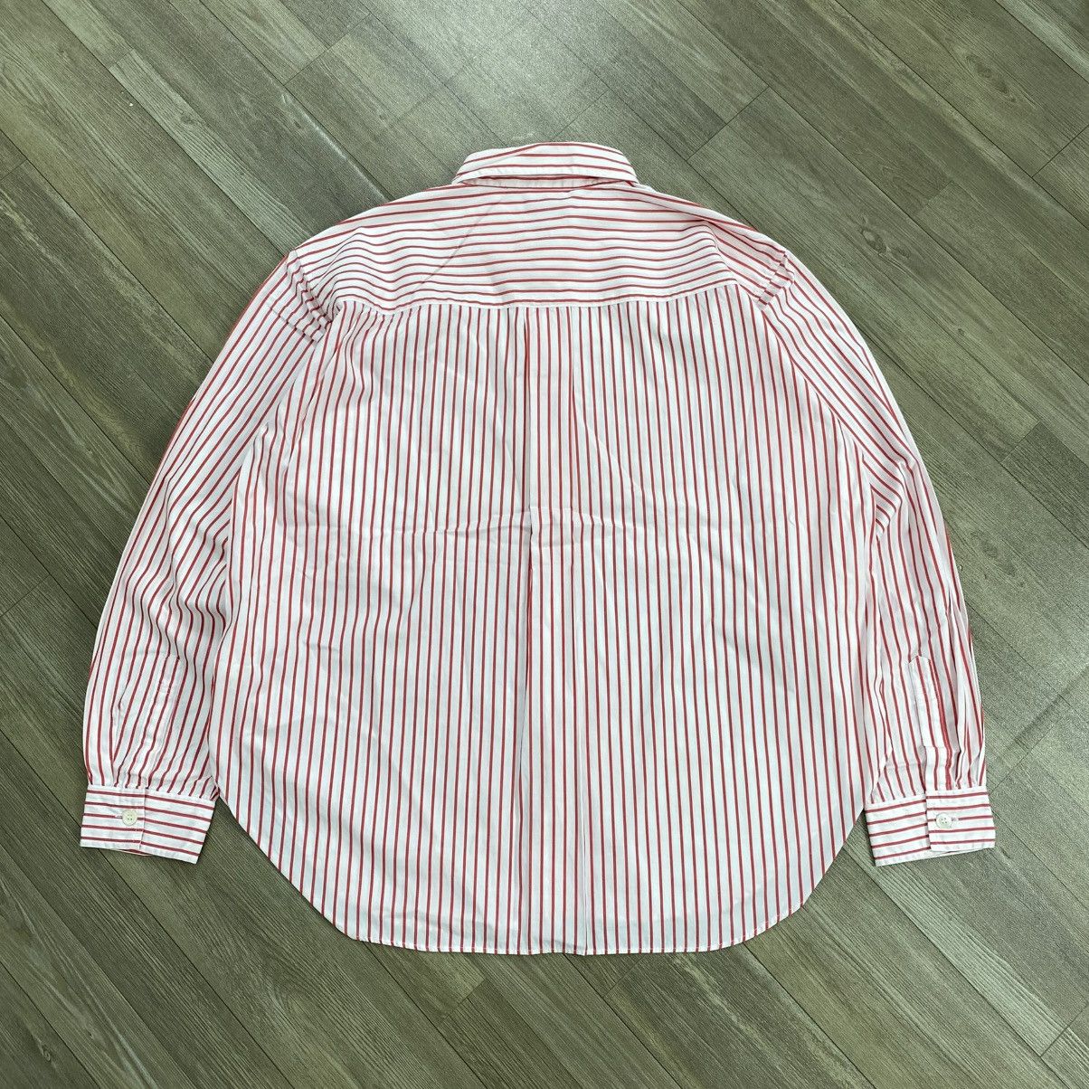 Issey Miyake Vintage Issey Miyake Hai Sporting Gear Striped Long Shirt Size US M / EU 48-50 / 2 - 10 Thumbnail