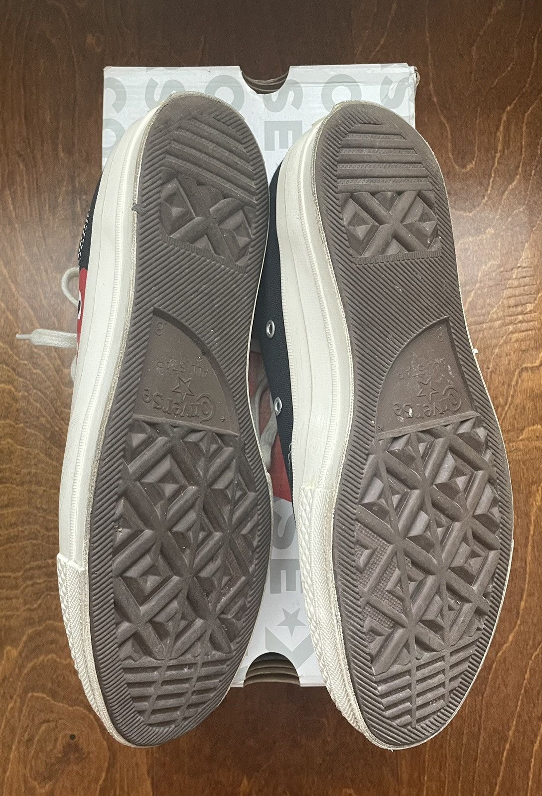 Comme des Garcons × Converse Converse x Comme des Garçons PLAY Size US 8 / EU 41 - 4 Thumbnail