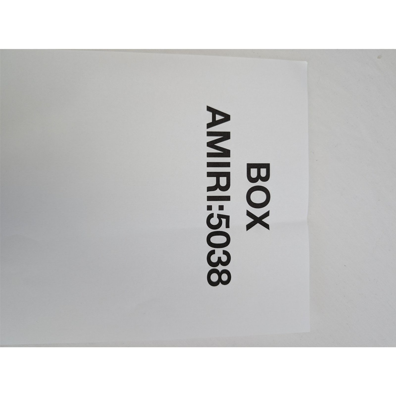 Amiri o1rshd1 Size: OS / Nappa Amiri Bifold Wallet in Black Size ONE SIZE - 14 Thumbnail