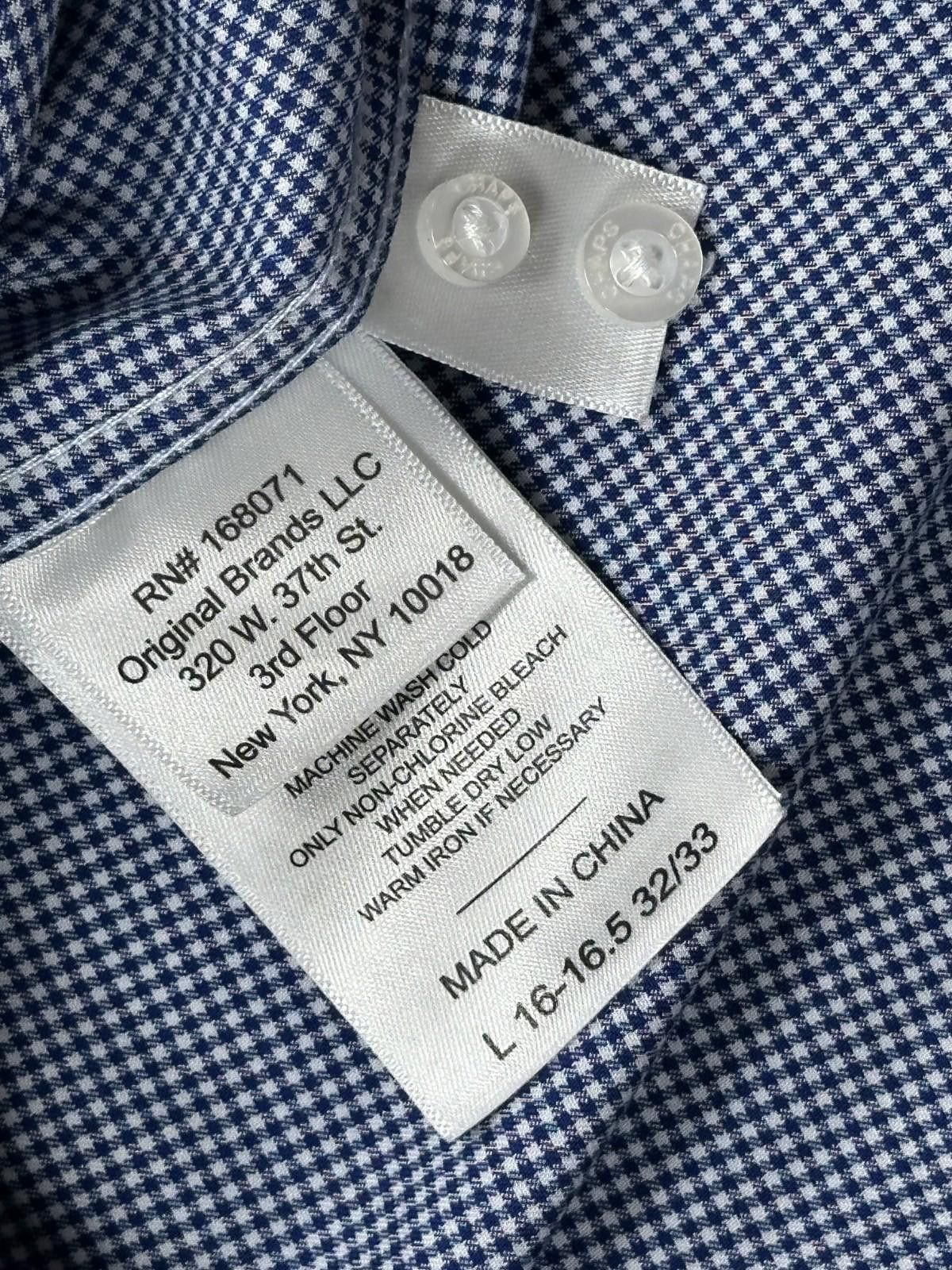Chaps Ralph Lauren Chaps 100% Cotton Oxford Button Up Blue Men's L Size US L / EU 52-54 / 3 - 4 Thumbnail