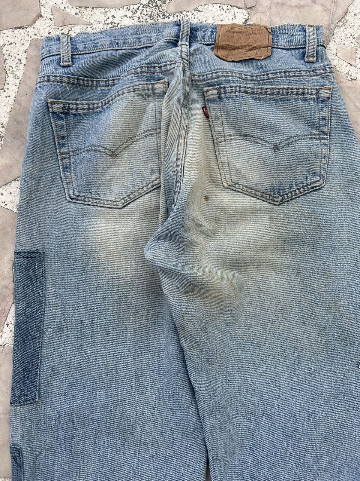 Levi's Levis 501 Patchwork Denim Size US 30 / EU 46 - 11 Thumbnail