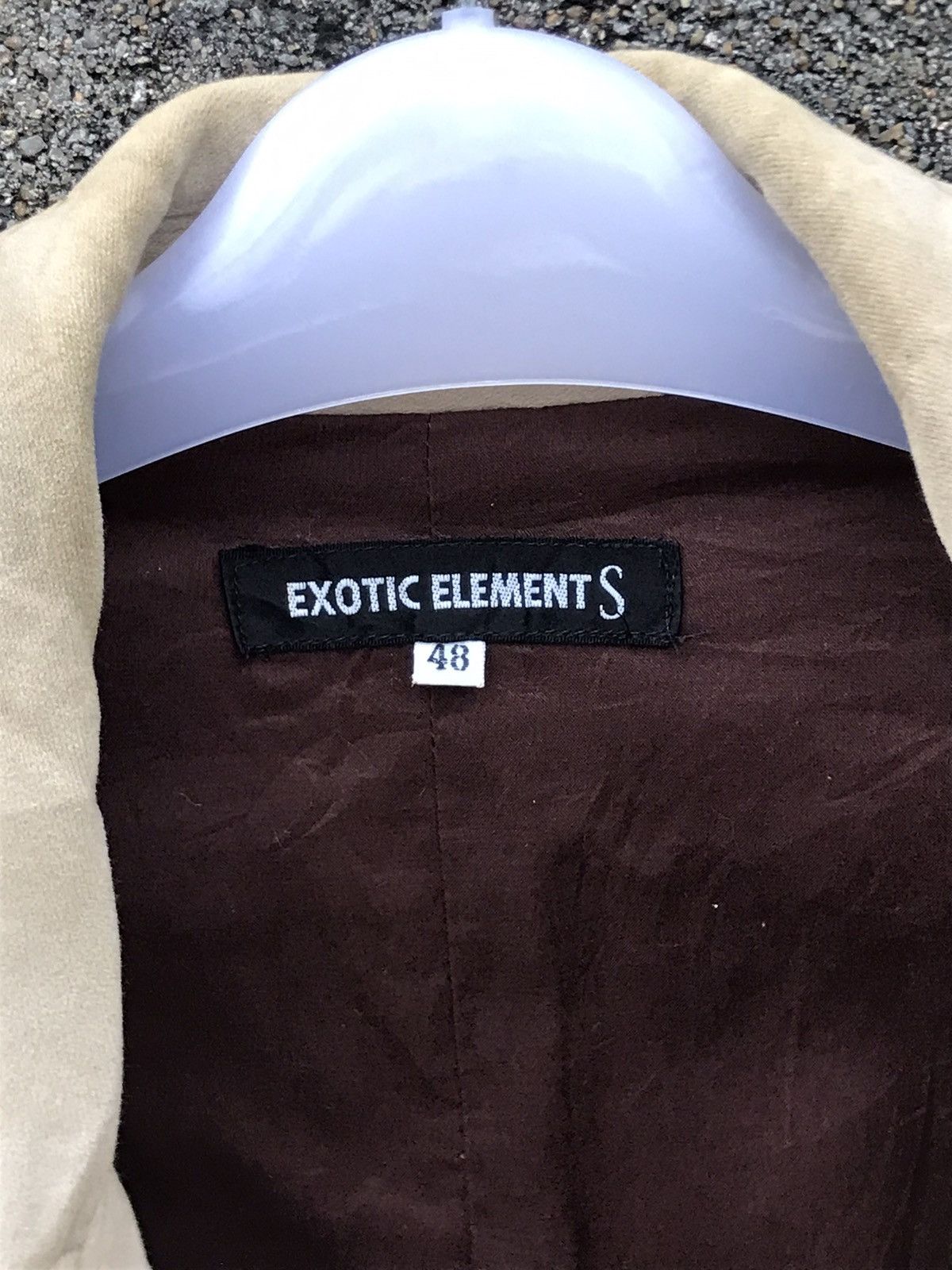 Japanese Brand × Vintage ⚡️Vintage Exotic Elements Double Breasted Peacoat Size US M / EU 48-50 / 2 - 8 Thumbnail