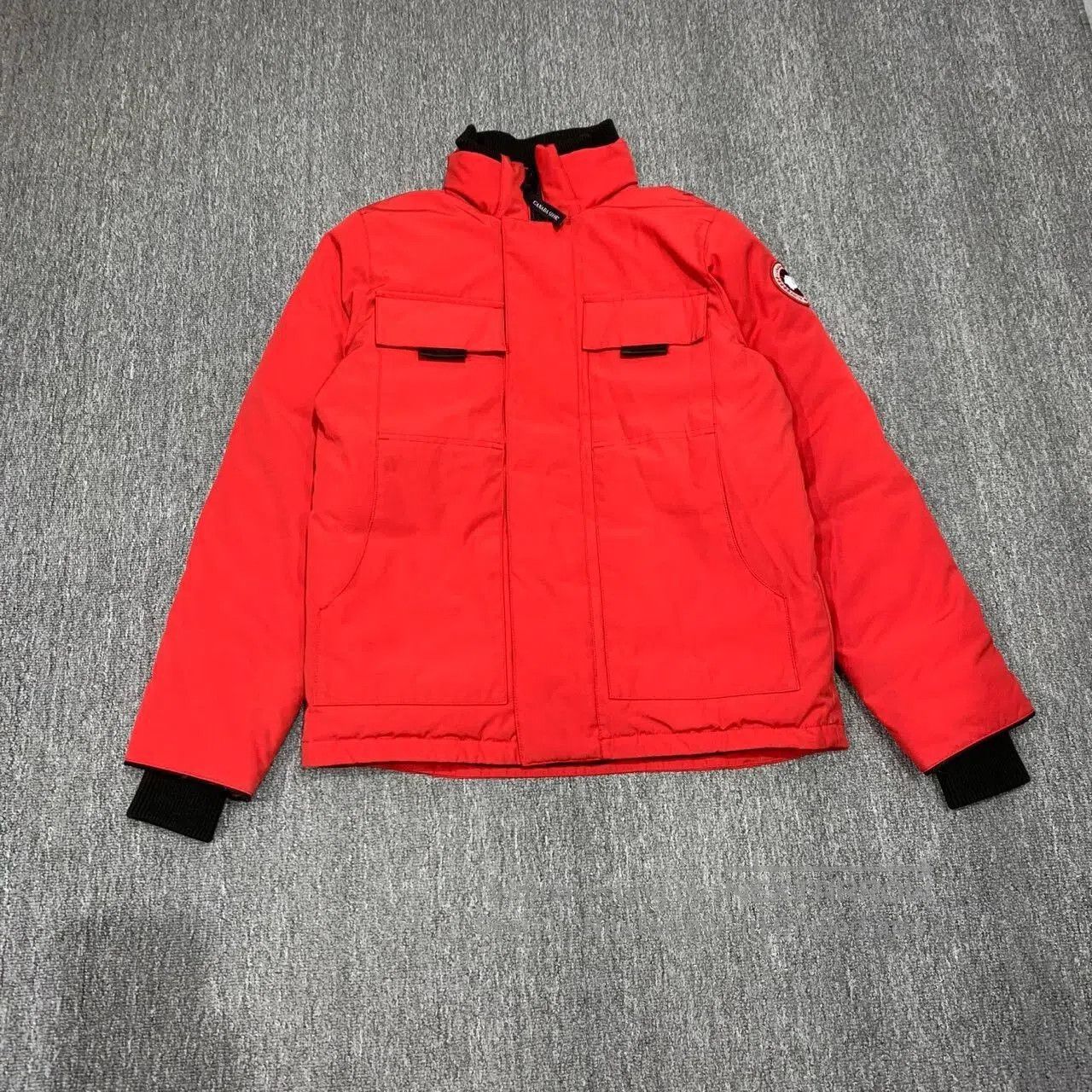 Canada Goose Red Down Jacket S Size.