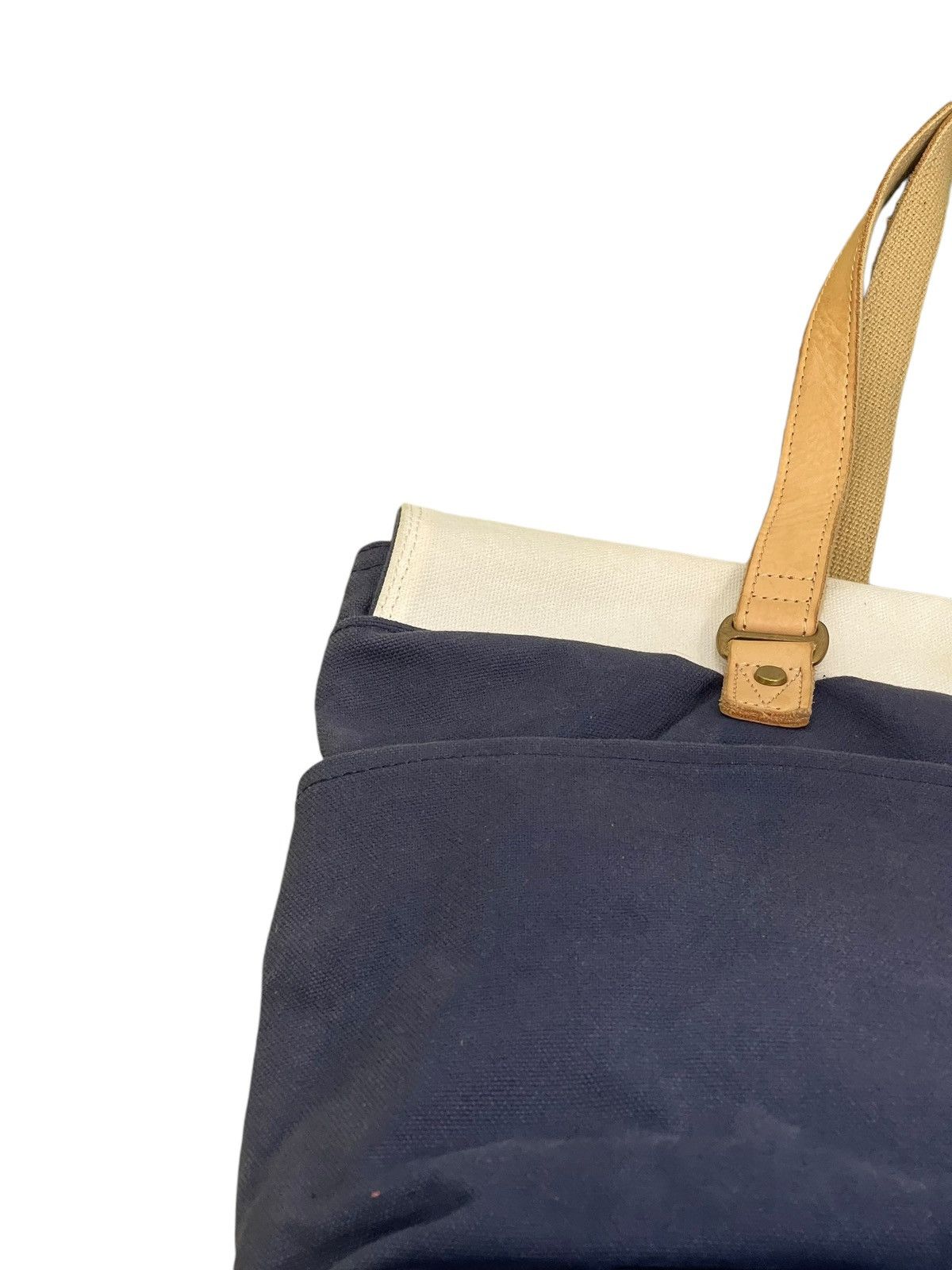 MasterPiece Cotton Canvas Leather Masterpiece Japan Tote Bag 9🟩 Size ONE SIZE - 21 Thumbnail