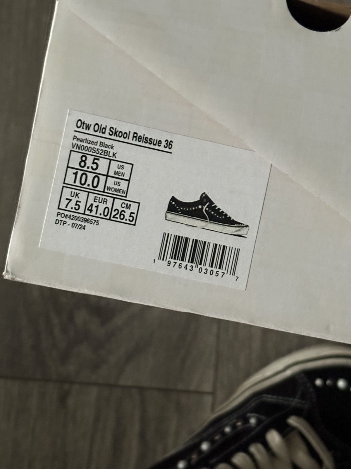 Vans Vans Otw black pearlized sneakers Size US 8.5 / EU 41-42 - 9 Thumbnail