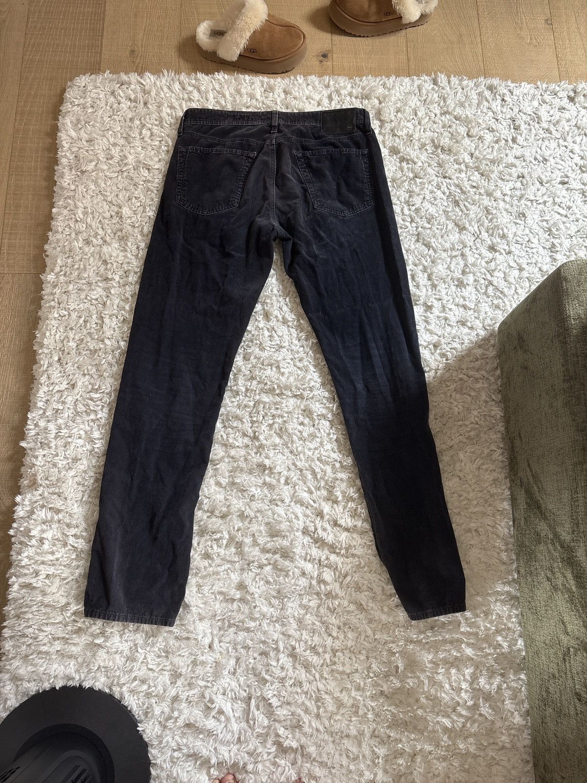 AG Adriano Goldschmied Corduroy Slim Fit Trouser Size US 33 - 1 Thumbnail
