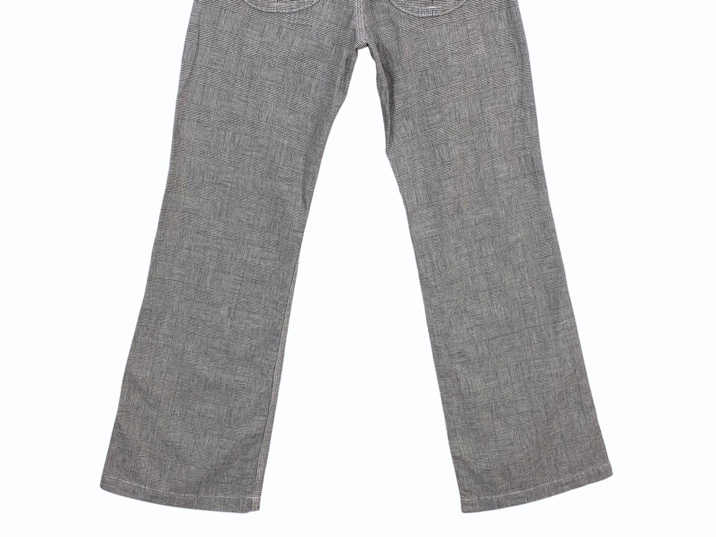Japanese Brand Betty Smith Check Pants Buckle Back Pants Size 27" / US 4 / IT 40 - 7 Thumbnail
