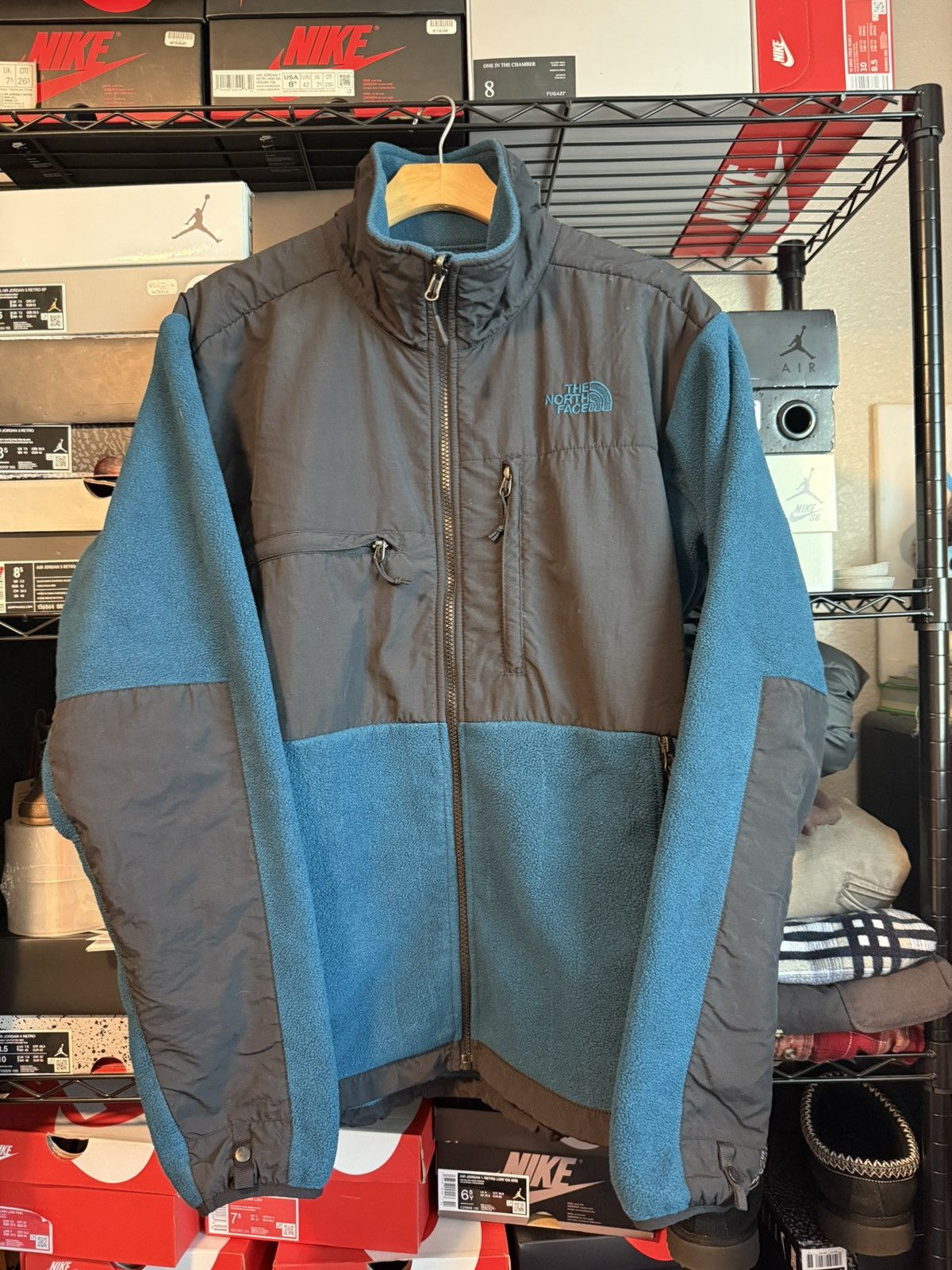 The North Face The North Face Denali Fleece Full Zip Jacket Teal Mens M Size US M / EU 48-50 / 2 - 1 Thumbnail