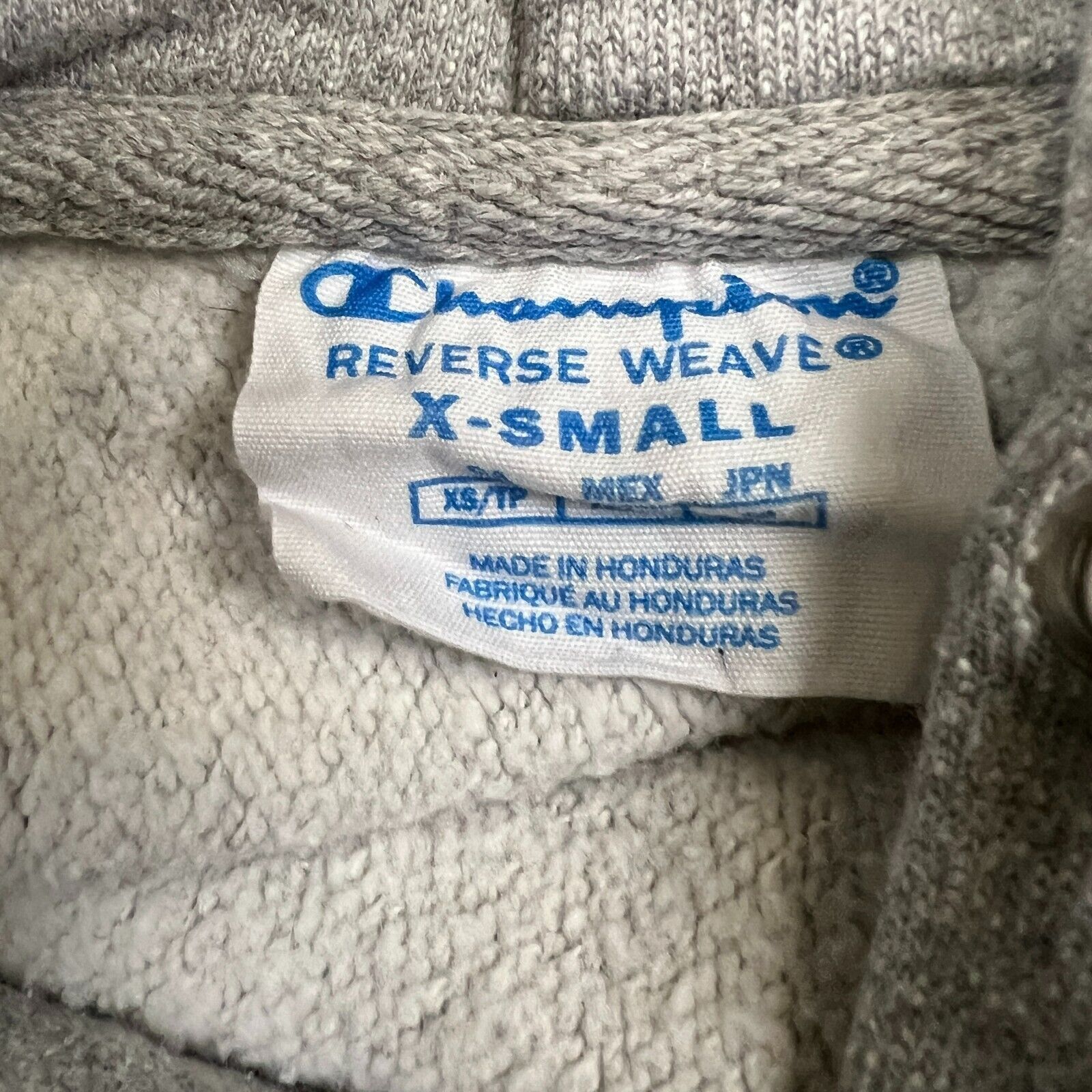 Champion × Vintage Champion Hoodie XS Reverse Weave Pullover Hooded Sweatshirt Size XS / US 0-2 / IT 36-38 - 10 Thumbnail