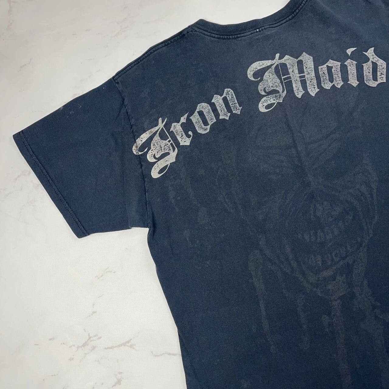 Vintage Vintage X Band tees Iron Maiden 2007 Rock Tour Rap Merch L Size US L / EU 52-54 / 3 - 12 Thumbnail
