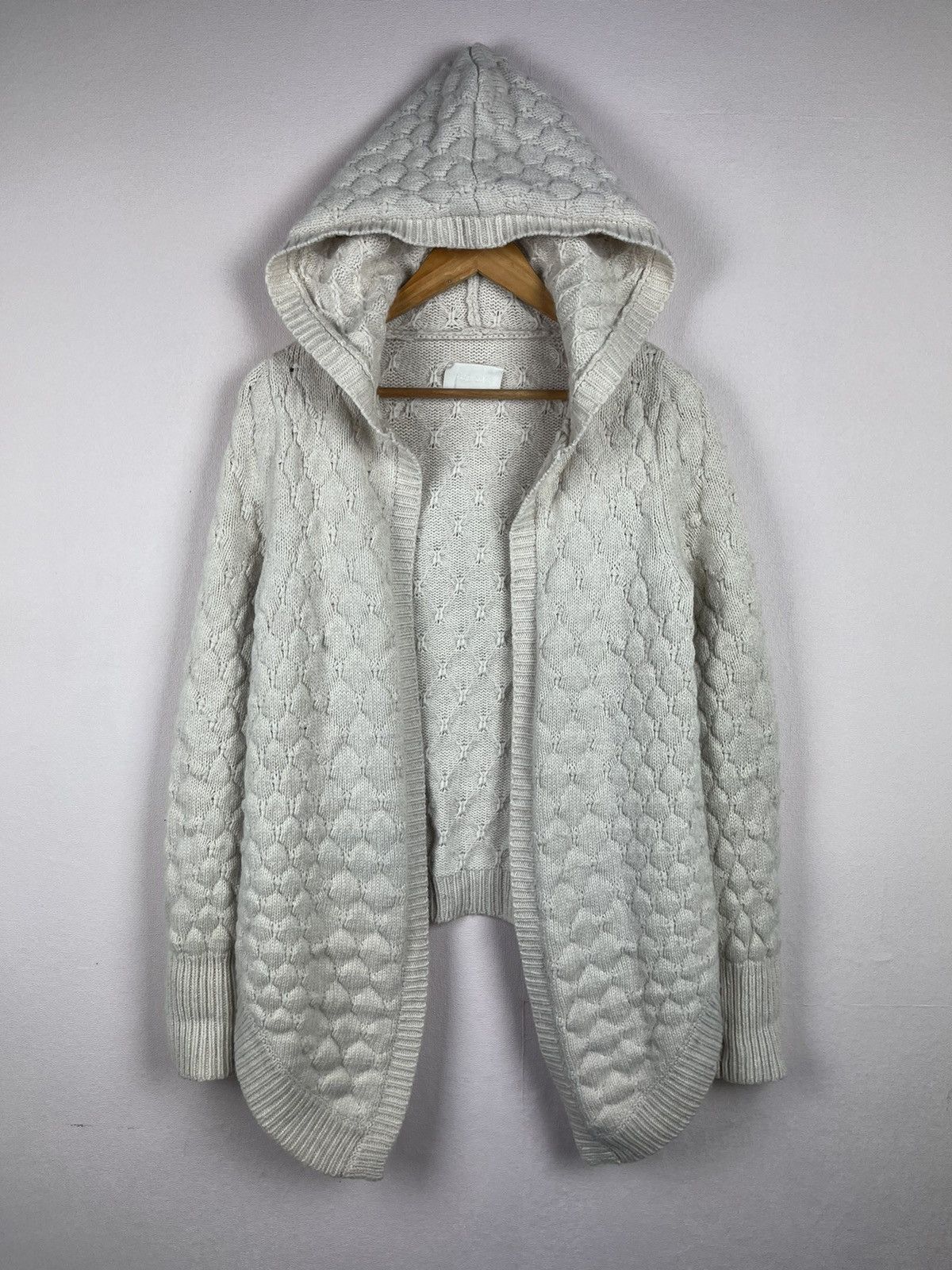 Zadig & Voltaire Zadig & Voltaire Wool Hooded Open Front Cardigan Sweater Size S / US 4 / IT 40 - 1 Thumbnail