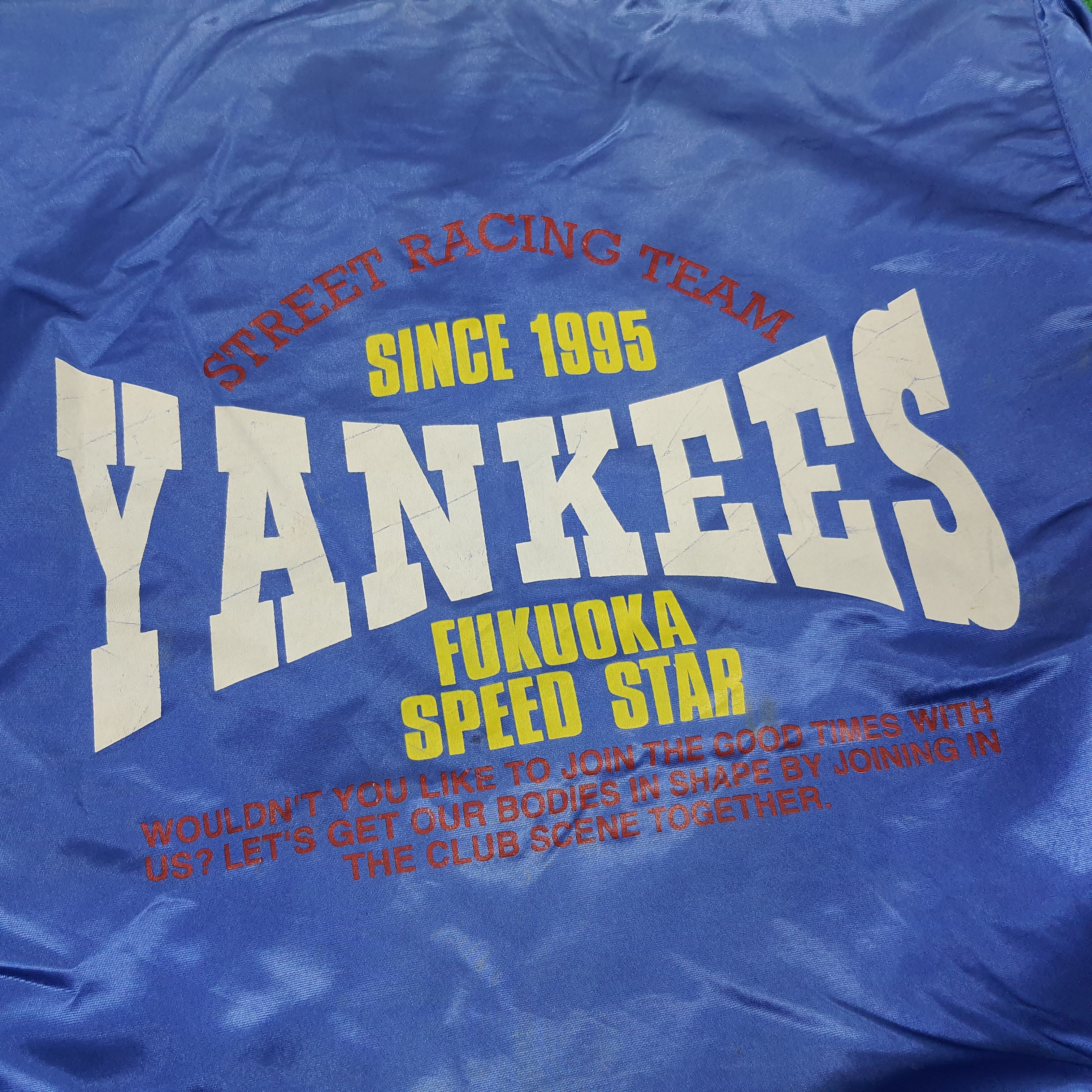 Edition Japan Vintage Street Racing Team YANKEES Fukuoka Speed Star Jacket Size US XL / EU 56 / 4 - 2 Thumbnail