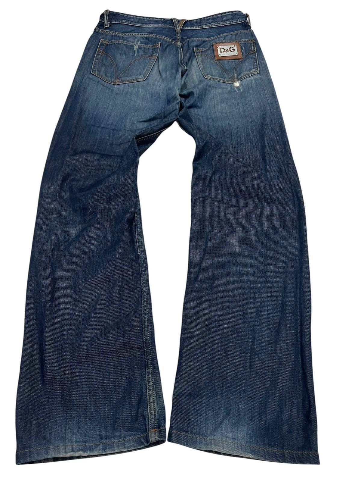Dolce & Gabbana Vintage Dolce & Gabbana Distress Jean Size US 31 - 2 Thumbnail