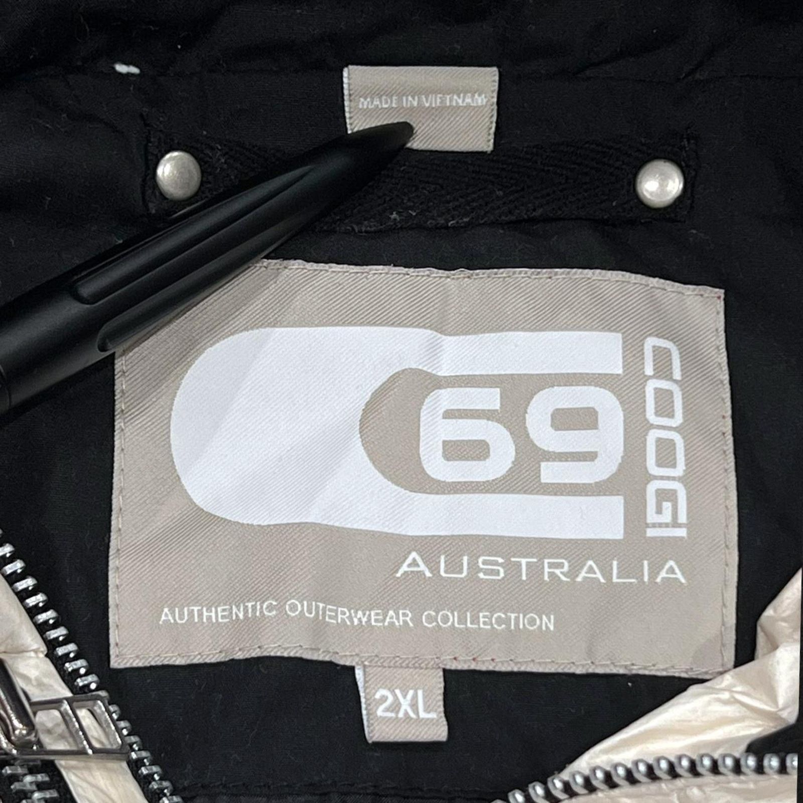 Coogi COOGI Australia C69 Shimmering Tan Full Zip Bomber Jacket Size US XXL / EU 58 / 5 - 5 Thumbnail