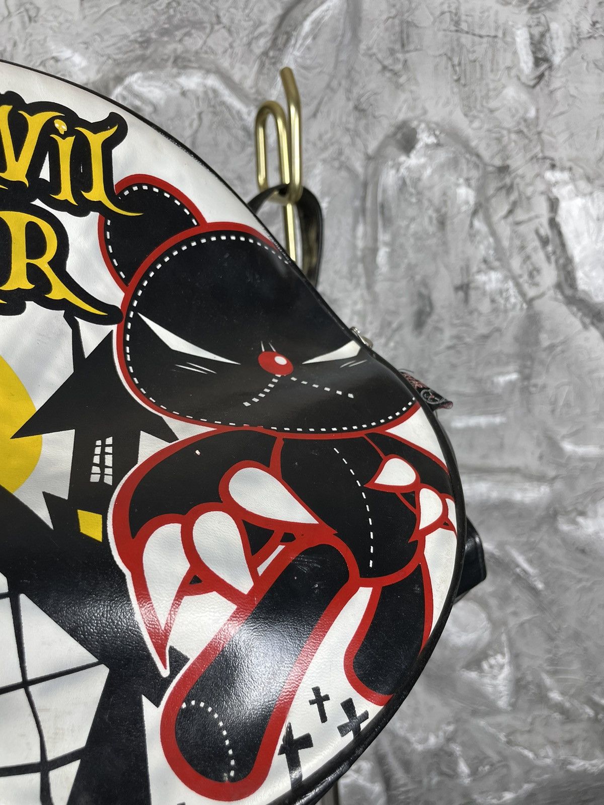 Hysteric Glamour × Japanese Brand Devil Bear Y2K Punk Shoulder Bag Hysteric Glamour Style Size ONE SIZE - 12 Thumbnail