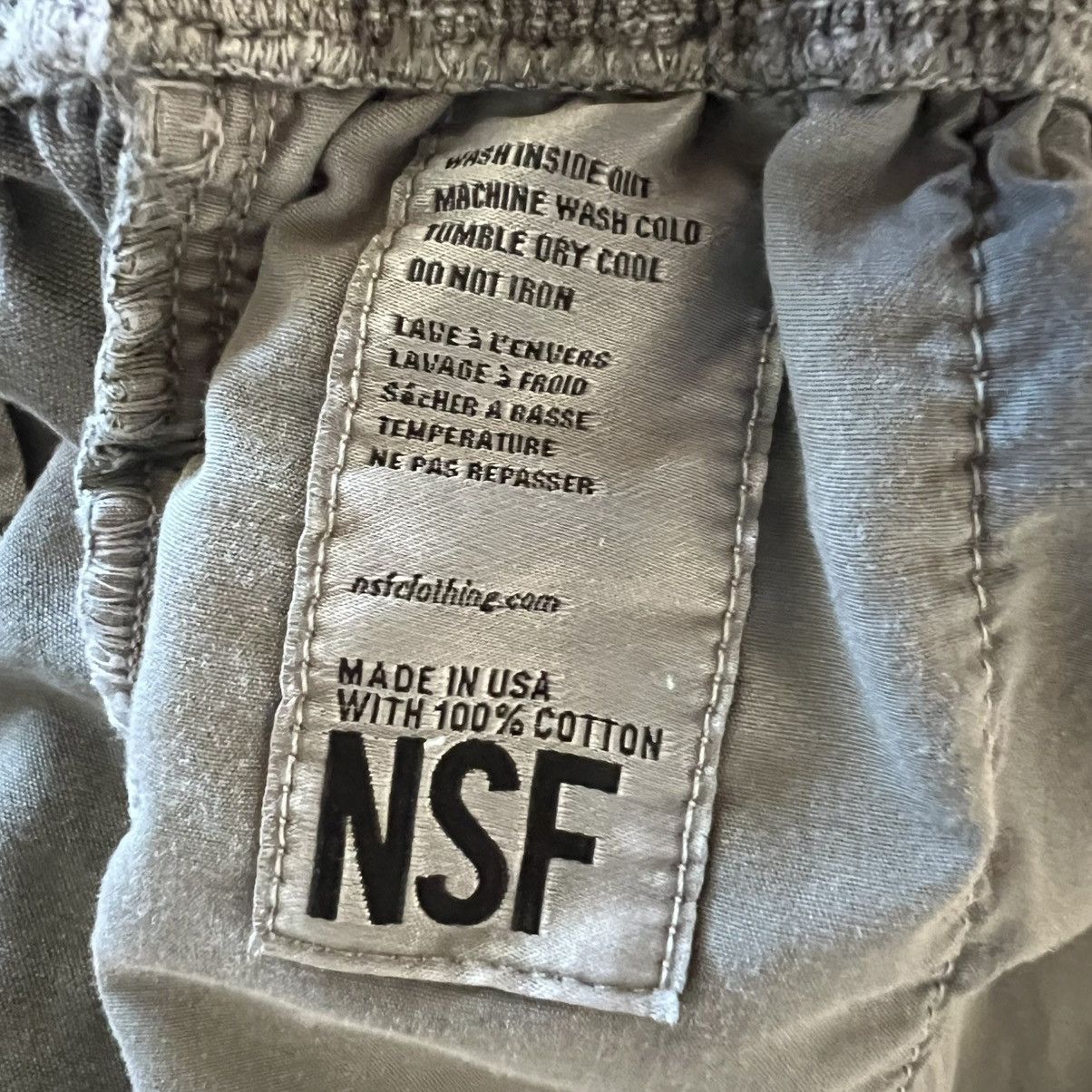 NSF NSF Ronnie Parachute Pants Pigment Cargo Green S Made in USA Size 26" / US 2 / IT 38 - 14 Thumbnail