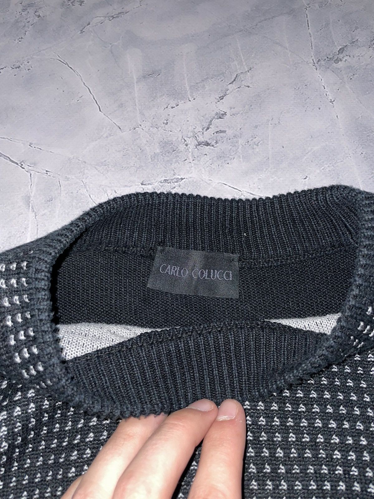 Carlo Colucci × Coogi Carlo Colucci Sweater Coggi Style Vintage Size US L / EU 52-54 / 3 - 4 Thumbnail