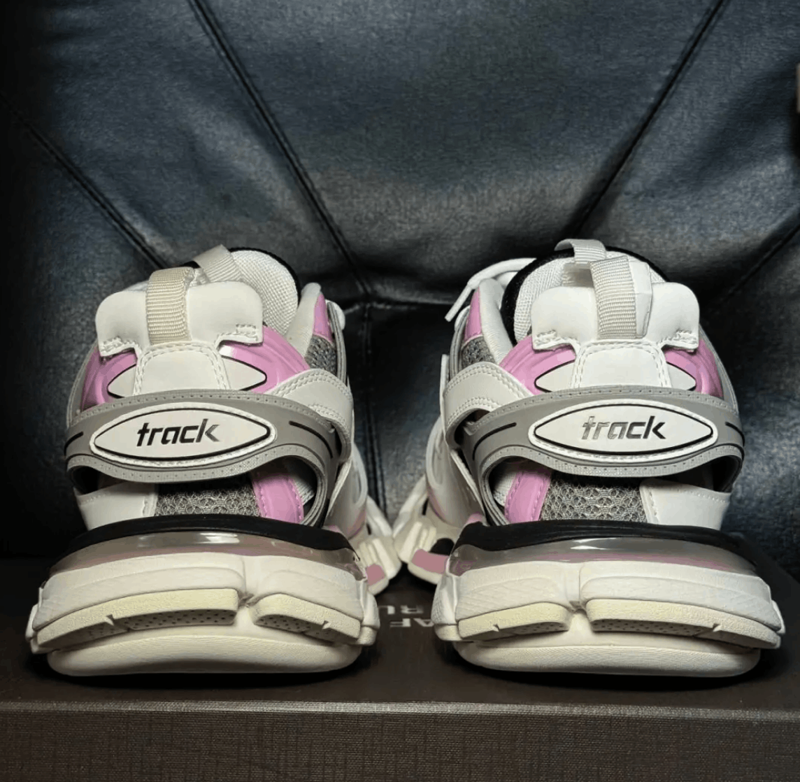 Balenciaga Balenciaga track cream white pink Size US 8 / IT 38 - 6 Thumbnail