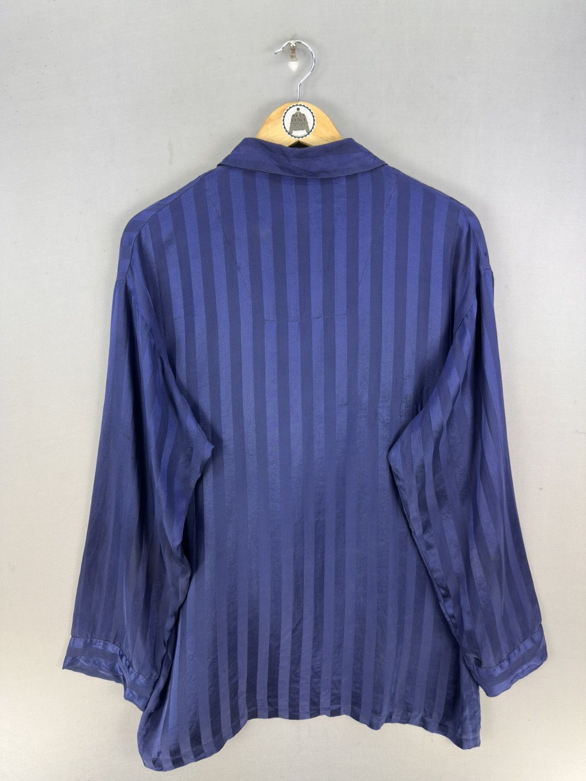Yves Saint Laurent Yves Saint Laurent YSL Silk Pyjama Shirt Size US L / EU 52-54 / 3 - 2 Thumbnail