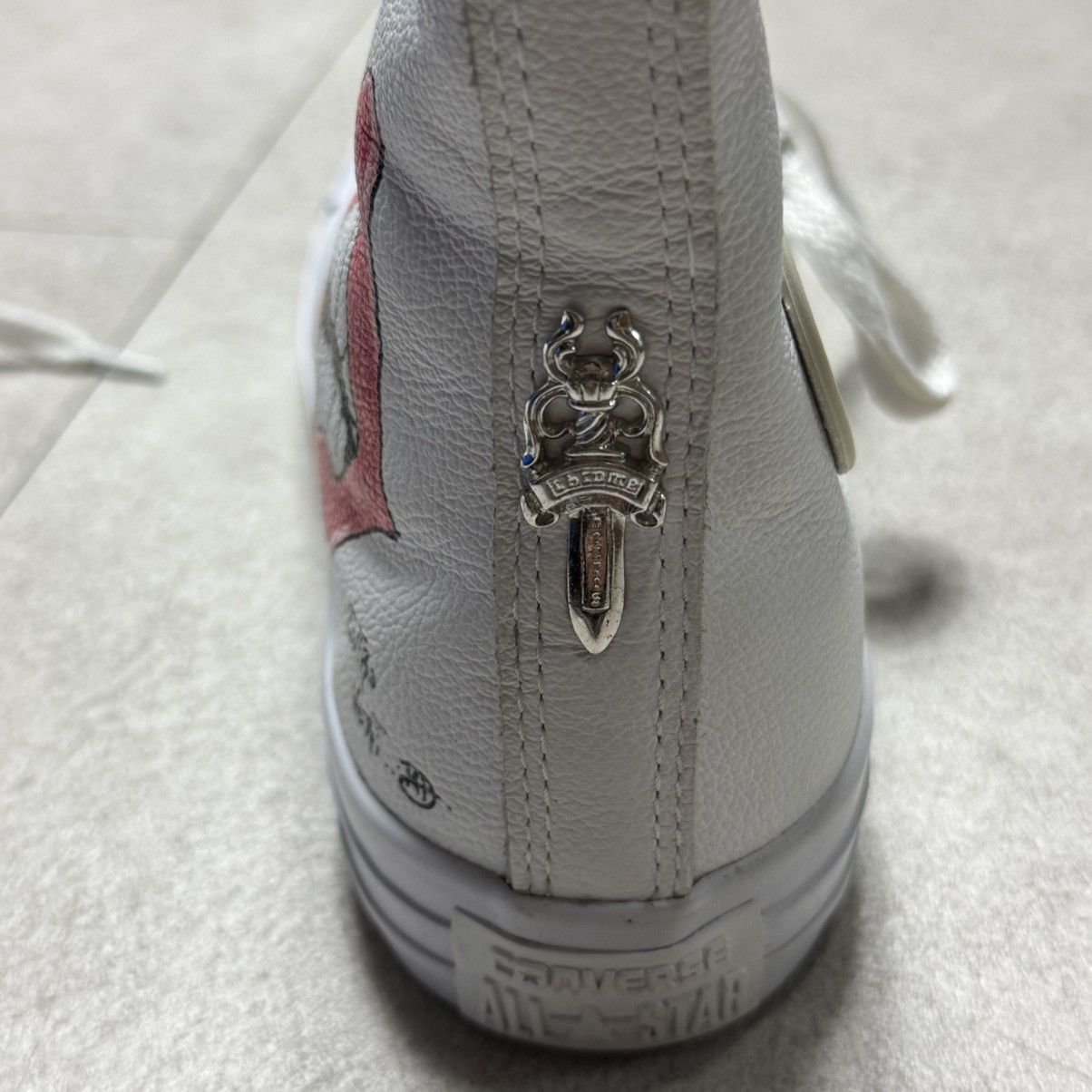 Chrome Hearts Chrome hearts Matty boy 1 of 1 Converse sneaker Size US 5.5 / EU 38 - 6 Thumbnail