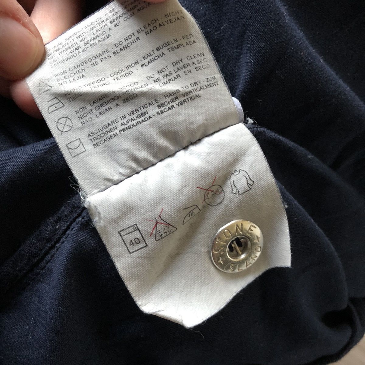 Stone Island 2002 Stone Island Raso Gommato Multi-Pocket Mask Jacket Size US L / EU 52-54 / 3 - 11 Thumbnail