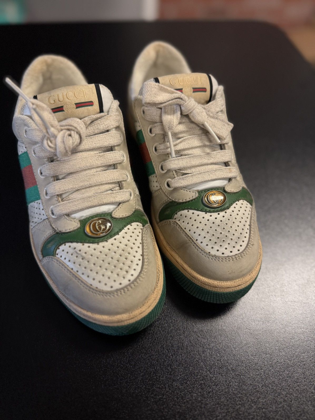 Gucci Gucci Distressed Style Low Top Shoes 36G/6US Women’s Size US 6 / IT 36 - 4 Thumbnail
