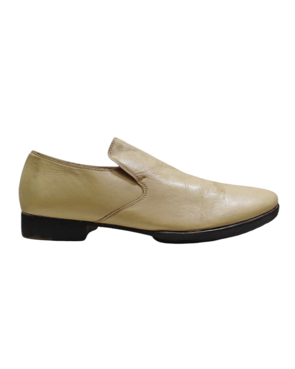H&M × Maison Margiela RE-EDITION AW2005-2006 MAISON MARGIELA X H&M TAN LEATHER Size US 8 / EU 41 - 3 Thumbnail