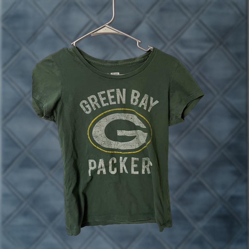NFL NFL Green Bay Packers Shirt S Green Logo Tee Team Apparel Football Crew Neck Womens Size S / US 4 / IT 40 - 1 Thumbnail