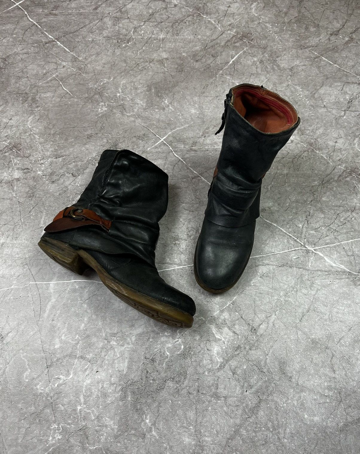 A.S.98 RARE AS 98 Airstep Vintage Ankle Straps Boots Guidi Vibe Size US 9 / IT 39 - 11 Thumbnail