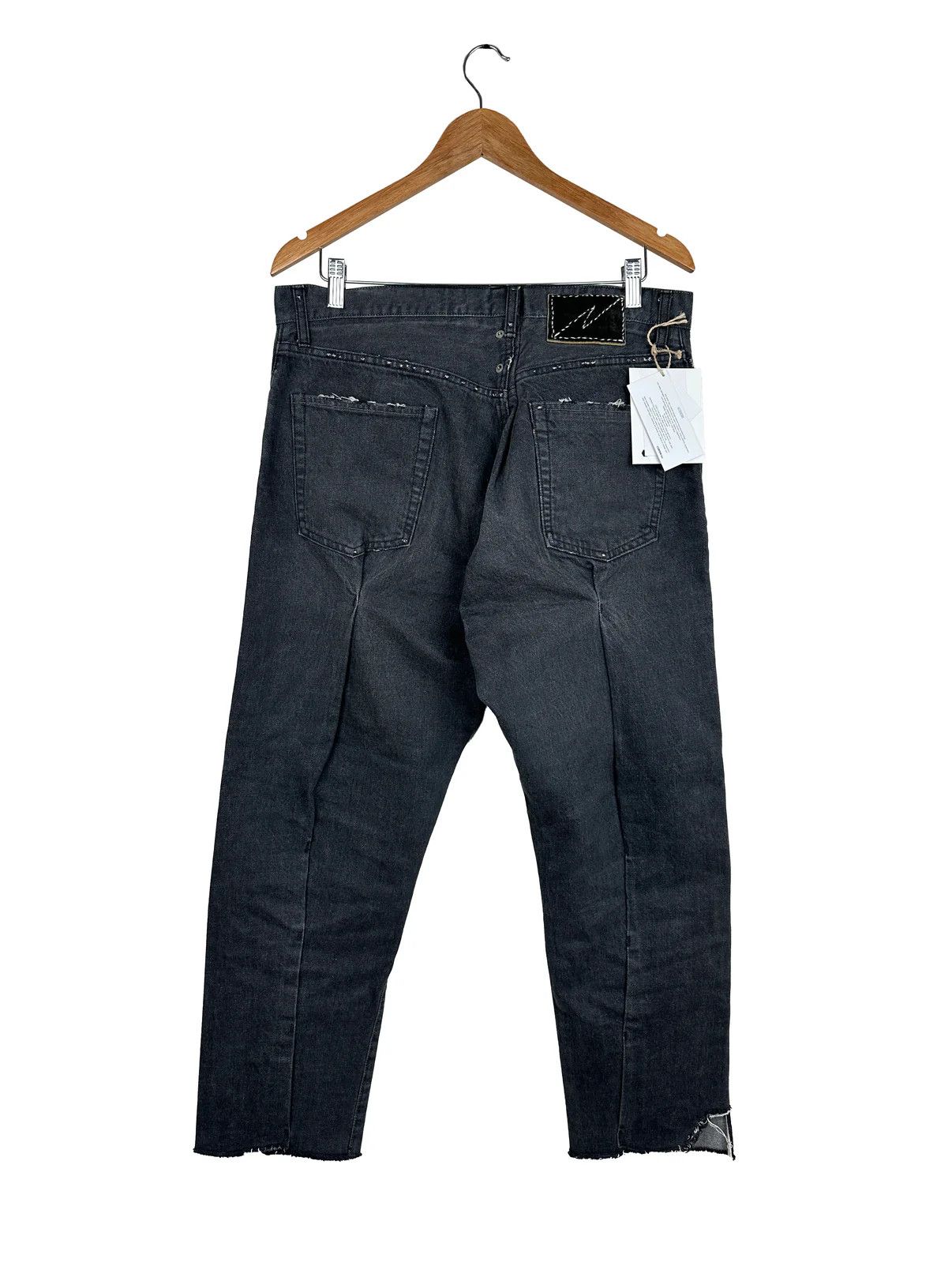 Visvim SS22 ICT SS Journeyman Pants BLK Tacked Crash | Grailed