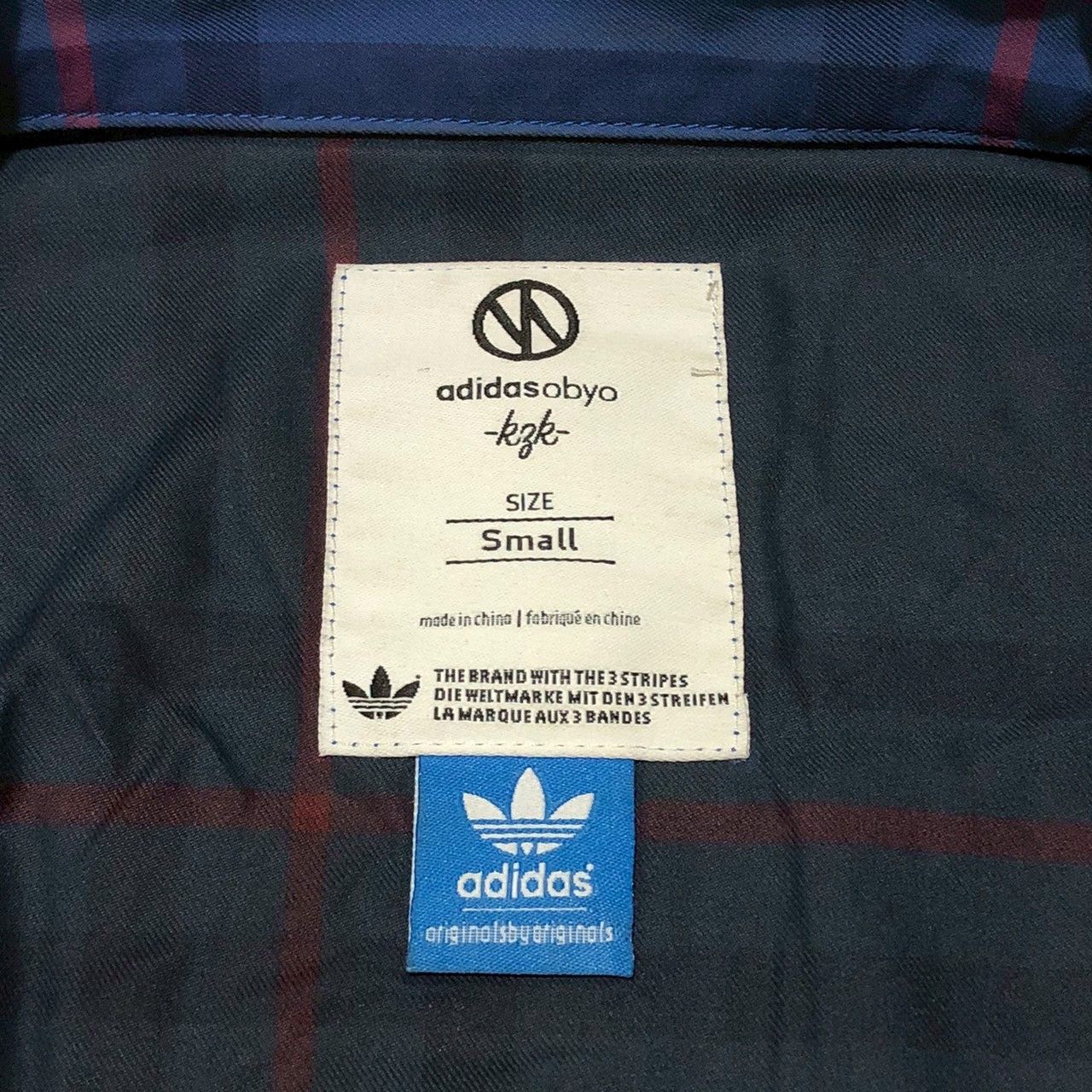 Adidas Adidas OBYO x KZK Kazuki Kuraishi Check Utility Jacket Size US S / EU 44-46 / 1 - 10 Thumbnail
