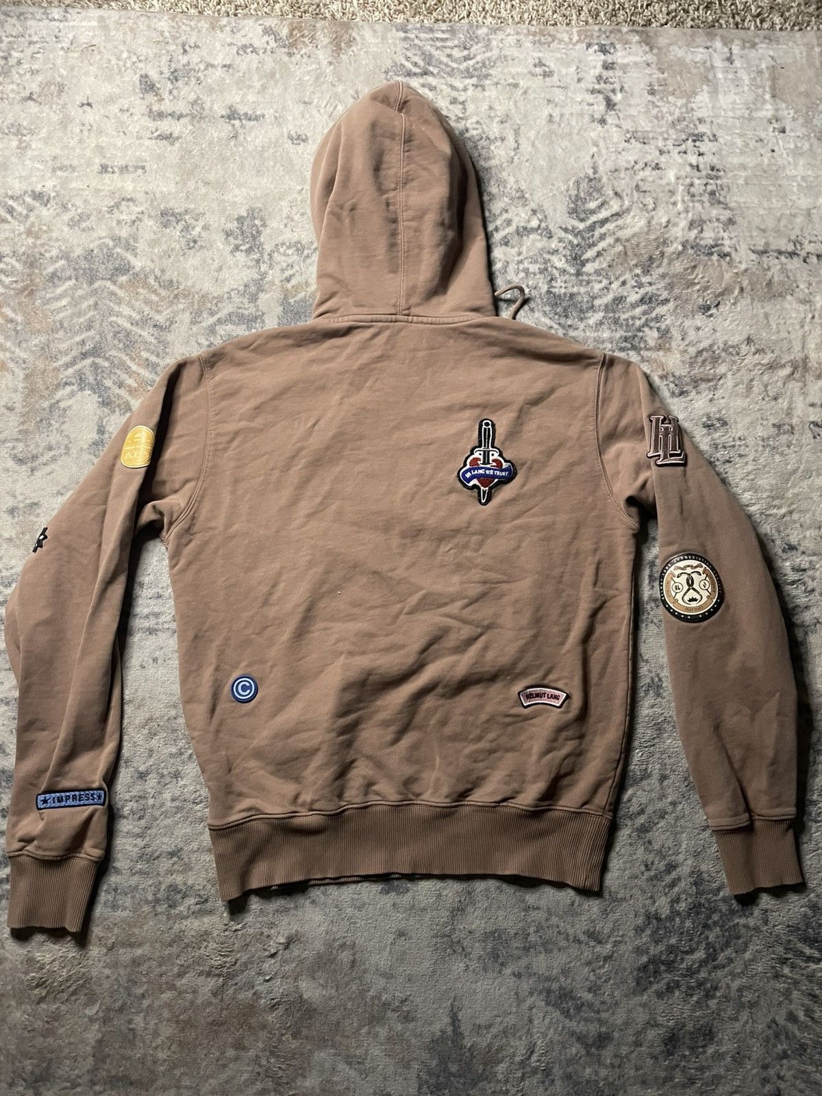 Helmut Lang Helmut Lang Patch Hoodie Size US XS / EU 42 / 0 - 4 Thumbnail