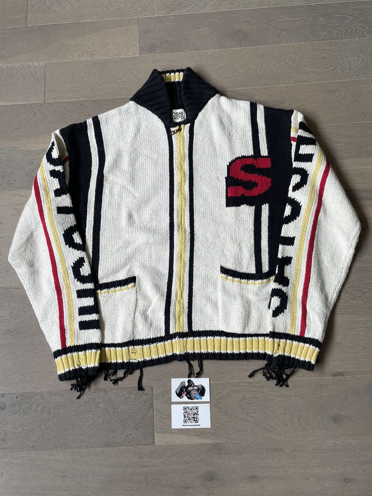 Satoshi Nakamoto Satoshi Nakamoto Memory Varsity Cardigan Size US XL / EU 56 / 4 - 3 Thumbnail
