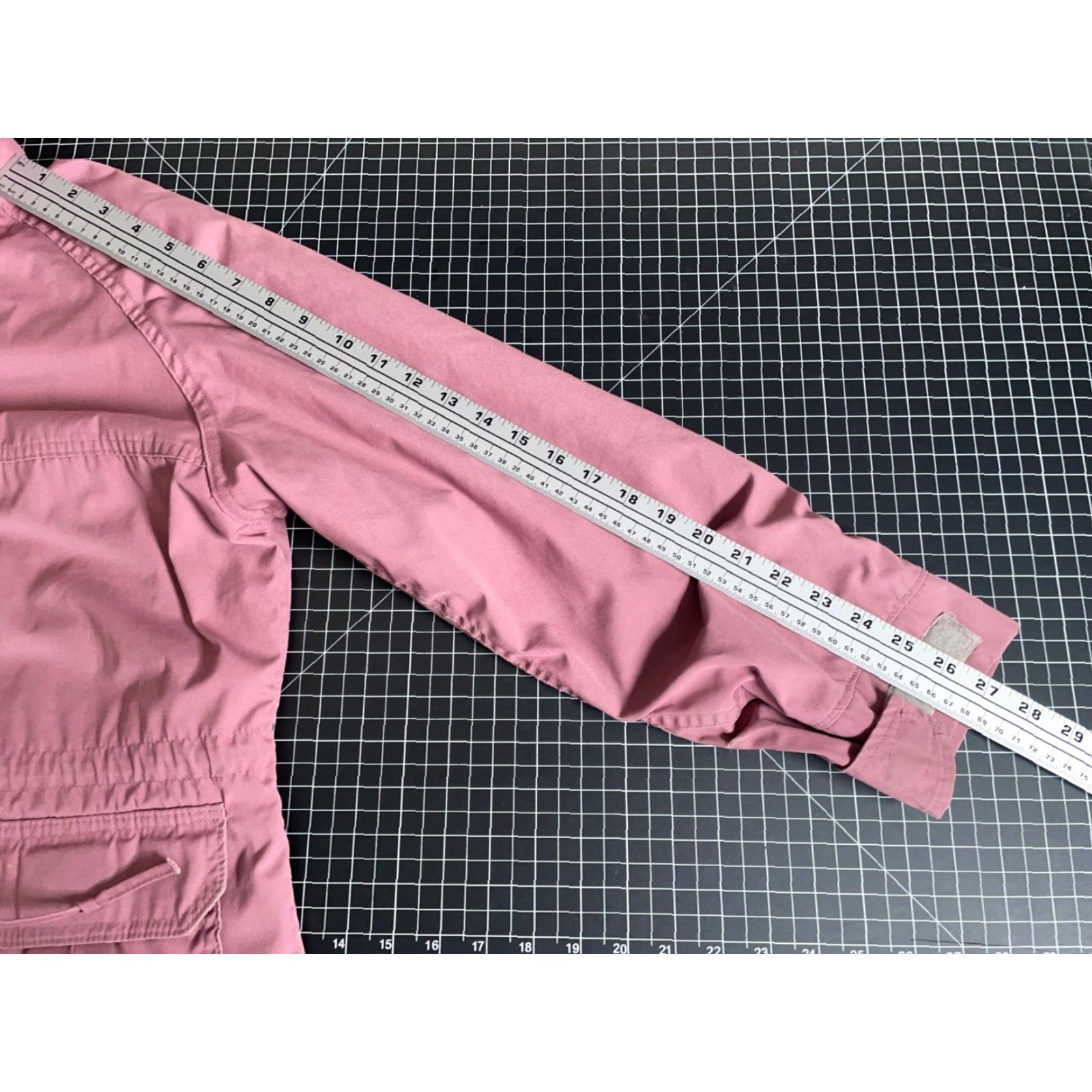 Vintage VINTAGE Woolrich Jacket Women's M Wool Lined Hooded Parka Full Zip Removable Hood Pockets 80s 90s Pink Size M / US 6-8 / IT 42-44 - 7 Thumbnail
