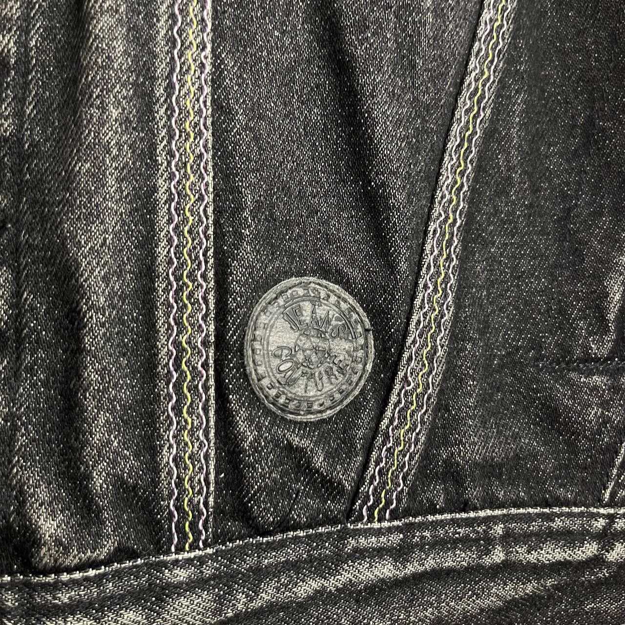 Japanese Brand × Versace Jeans Couture Vintage Versace Black Denim Jacket Size US M / EU 48-50 / 2 - 4 Thumbnail