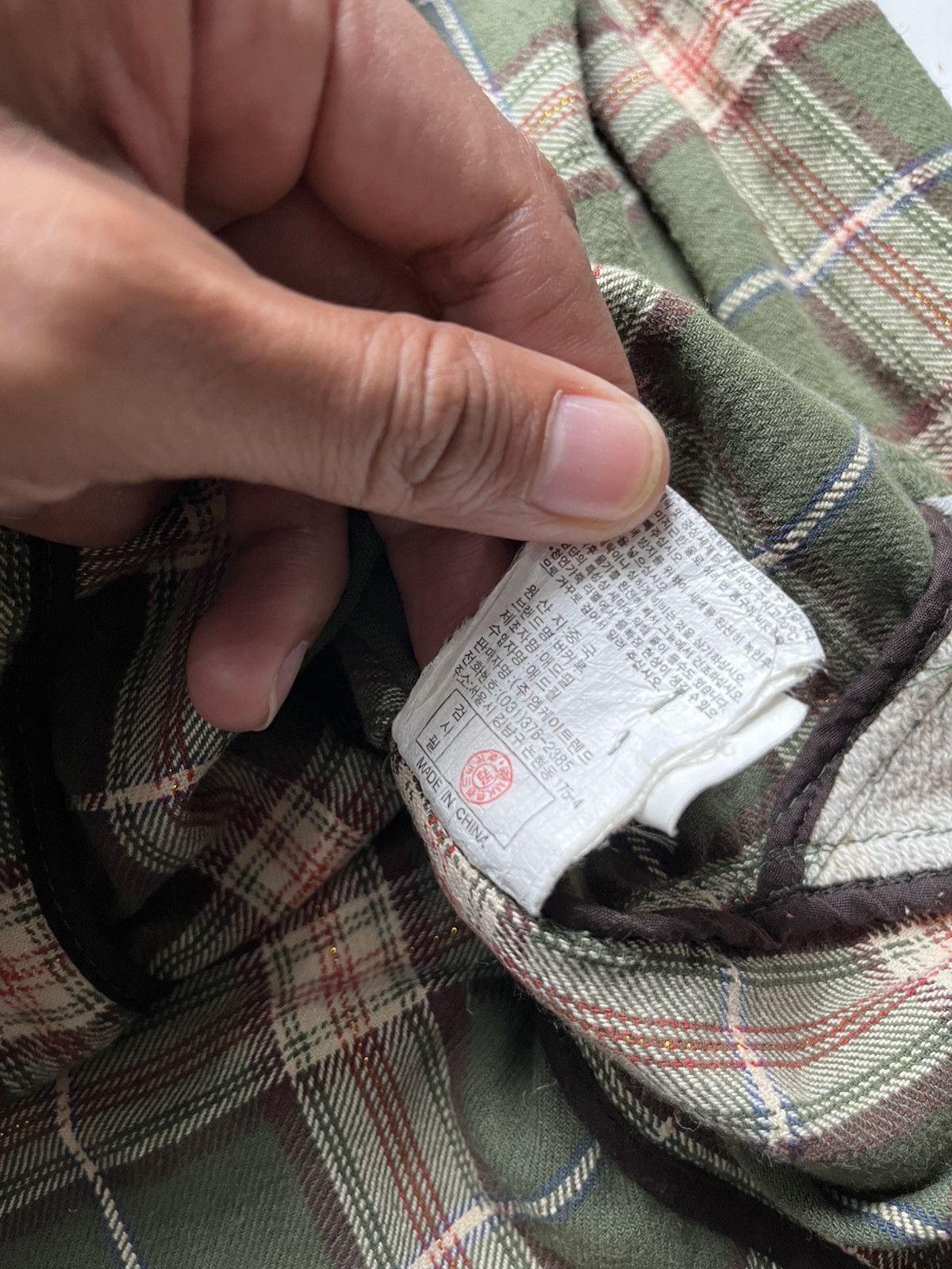 PPFM Buckaroo plaid flannel seditionaries hoodie Size US L / EU 52-54 / 3 - 9 Thumbnail