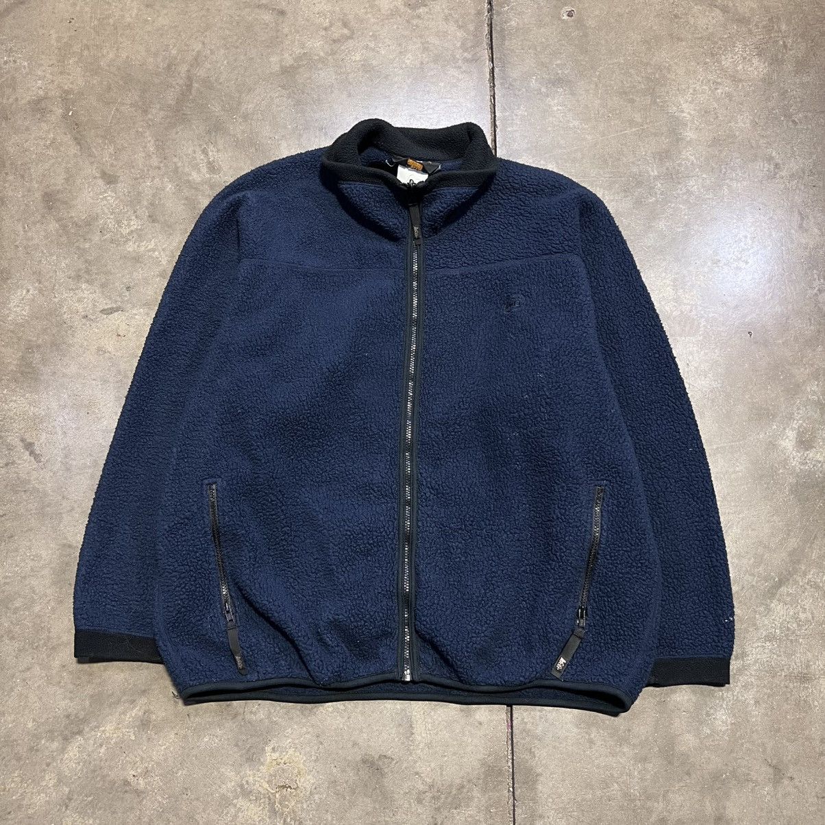 Rei Vintage REI Fleece Jacket Zip Up Deep Pile Sherpa 90s USA Size US XL / EU 56 / 4 - 1 Thumbnail