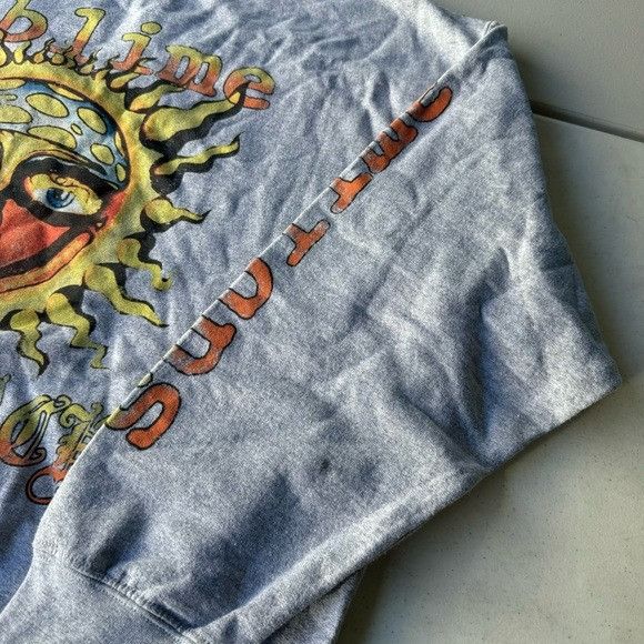 Band Tees × Sublime SUBLIME LONG BEACH HEATHER GRAY CREWNECK SZ S/M Size M / US 6-8 / IT 42-44 - 4 Thumbnail