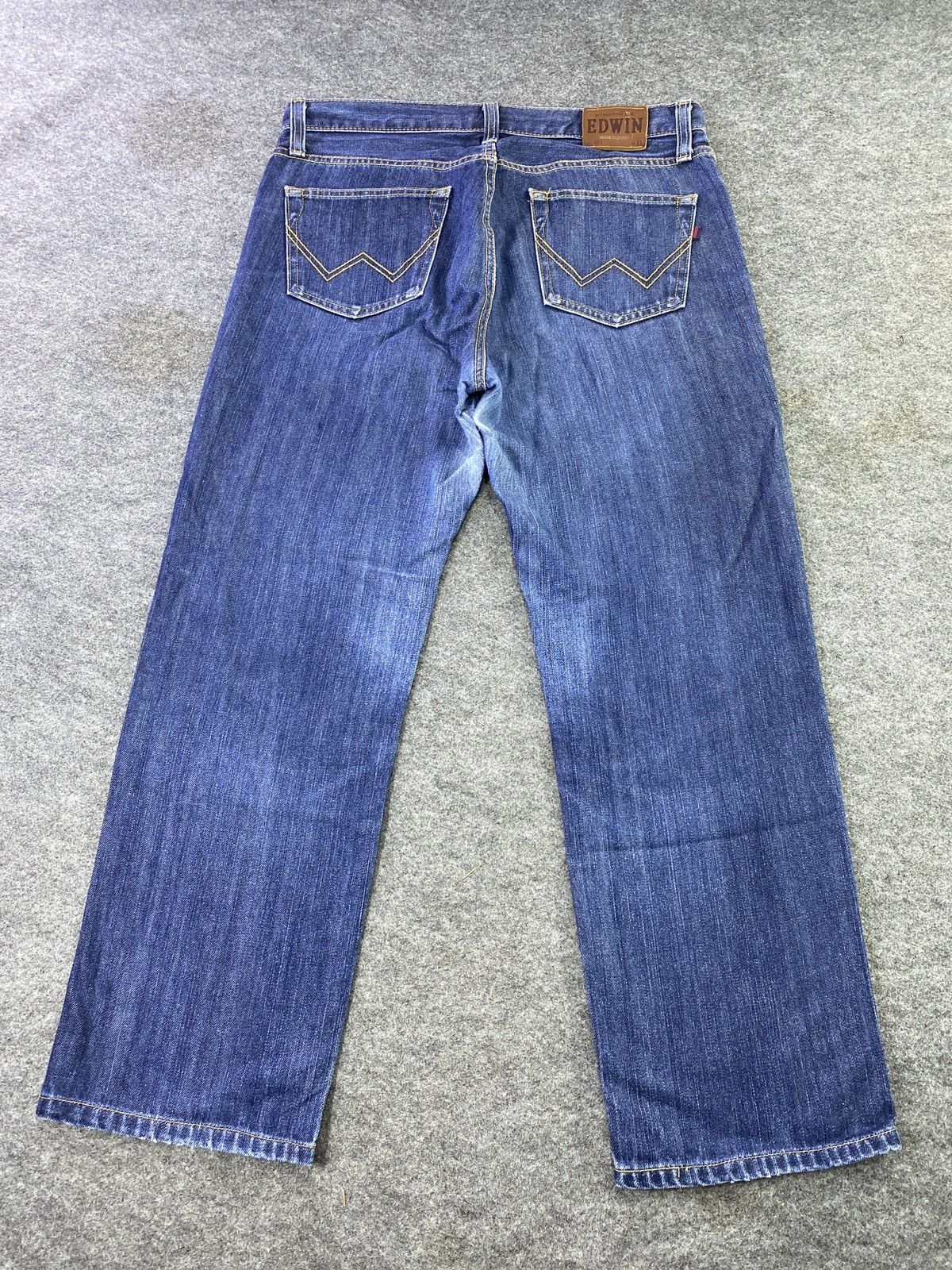 Edwin Edwin 403 Blue Wash Denim - J866 Size US 35 - 4 Thumbnail