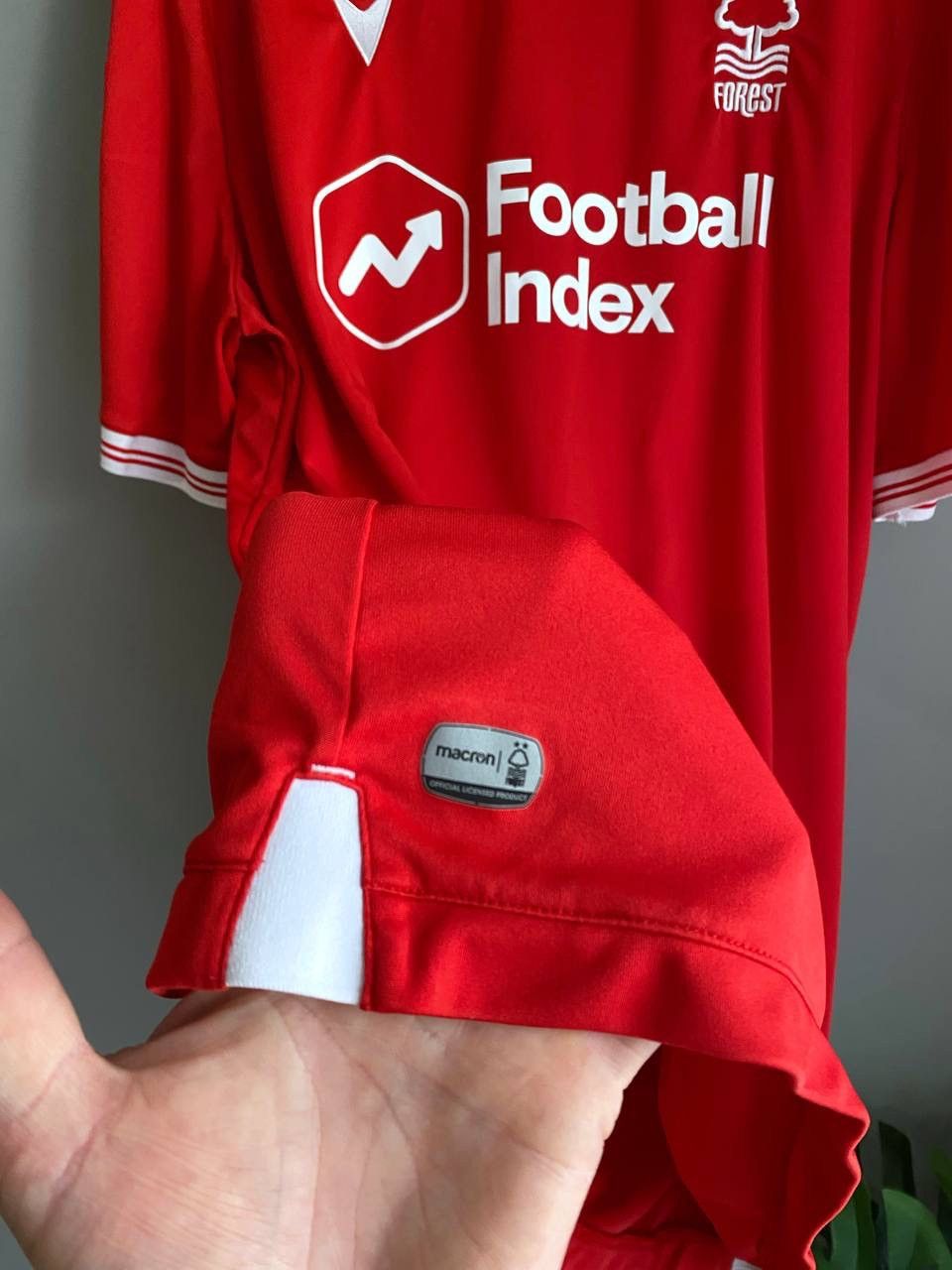 Macron Macron Nottingham Forest 2020/2021 Home Soccer Jersey, XXL Size US XXL / EU 58 / 5 - 11 Thumbnail