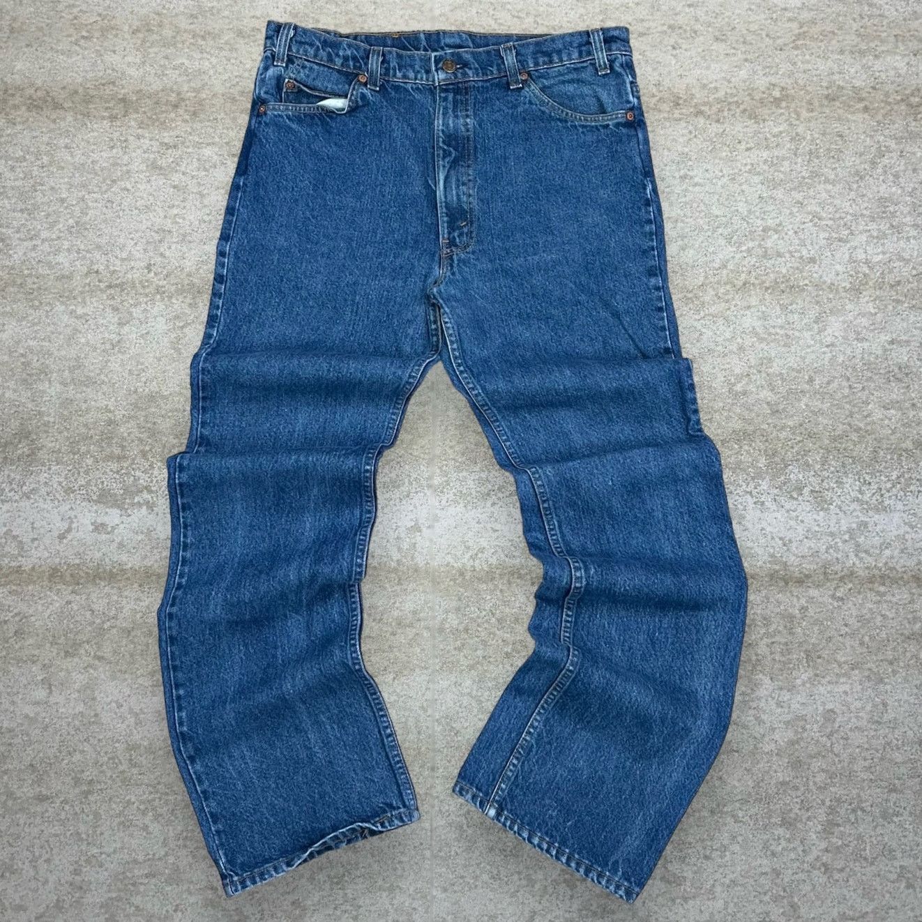Levi's Vintage 80s Orange Tab Levis Jeans 36x33 Bootcut Medium Wash Size US 36 / EU 52 - 2 Thumbnail