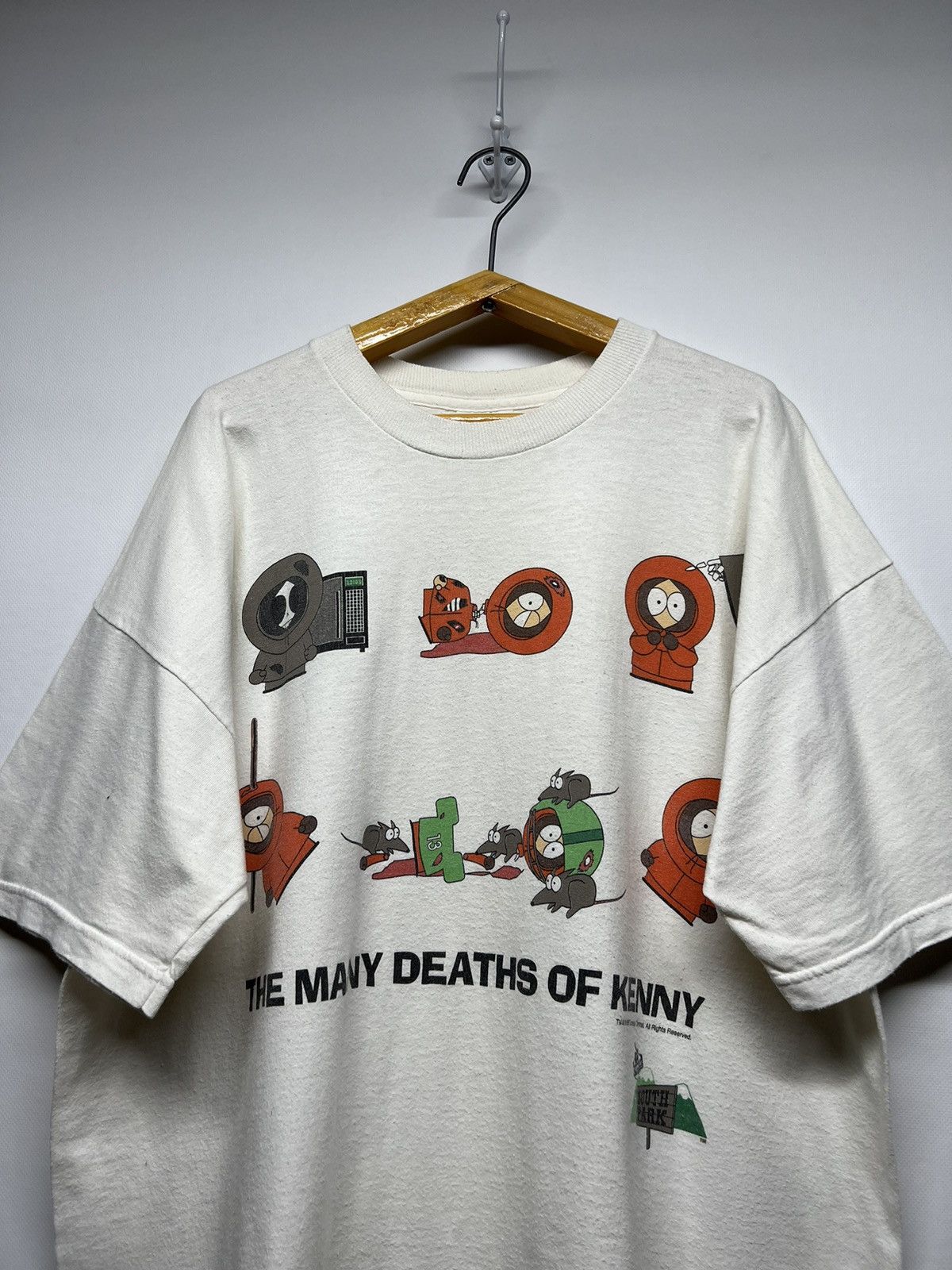 Cartoon Network Vintage Y2k 1998 South Park They Killed Kenny T-Shirt 90’s Size US XL / EU 56 / 4 - 1 Thumbnail