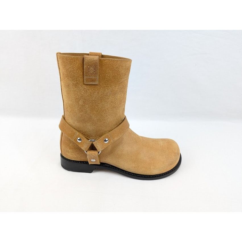 Loewe o1rshd1 Campo Biker Boots in Brown Size US 8 / EU 41 - 1 Thumbnail