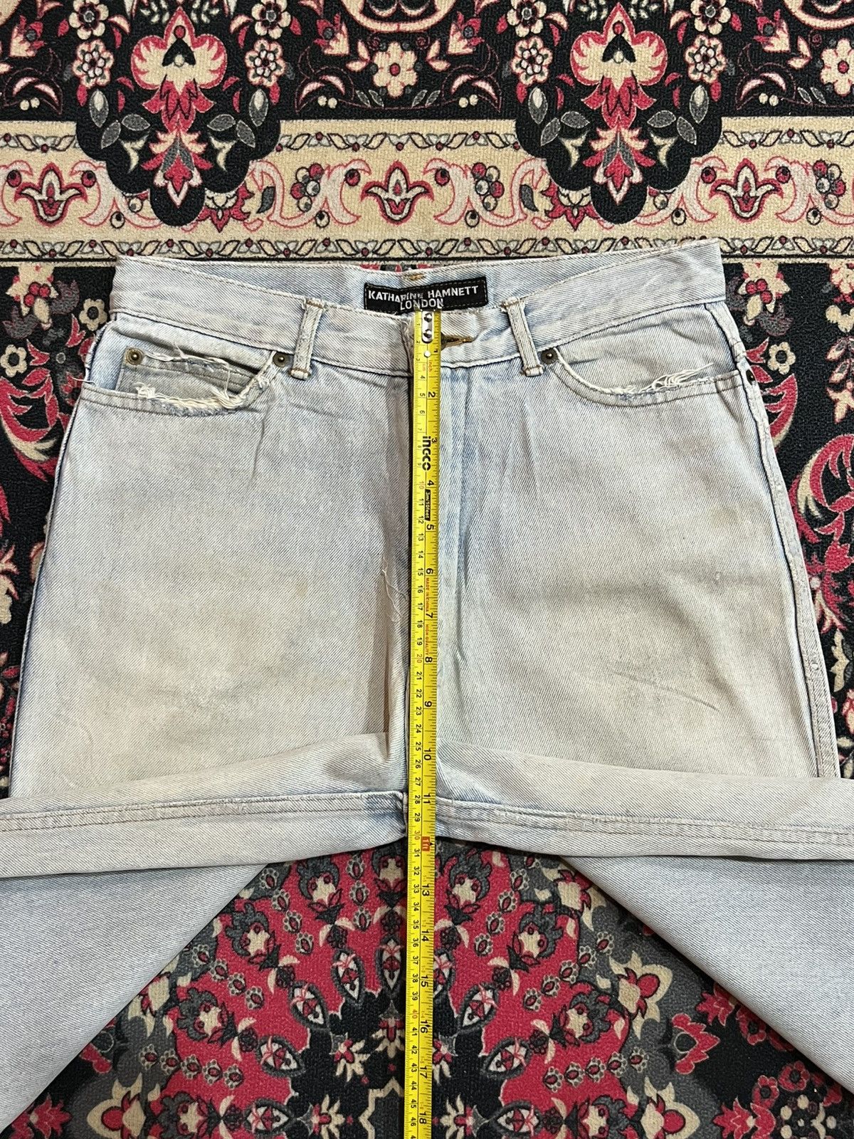 Katharine Hamnett London Katharine Hamnett London High Rise Light Blue Barrel Jeans Size 28" / US 6 / IT 42 - 13 Thumbnail