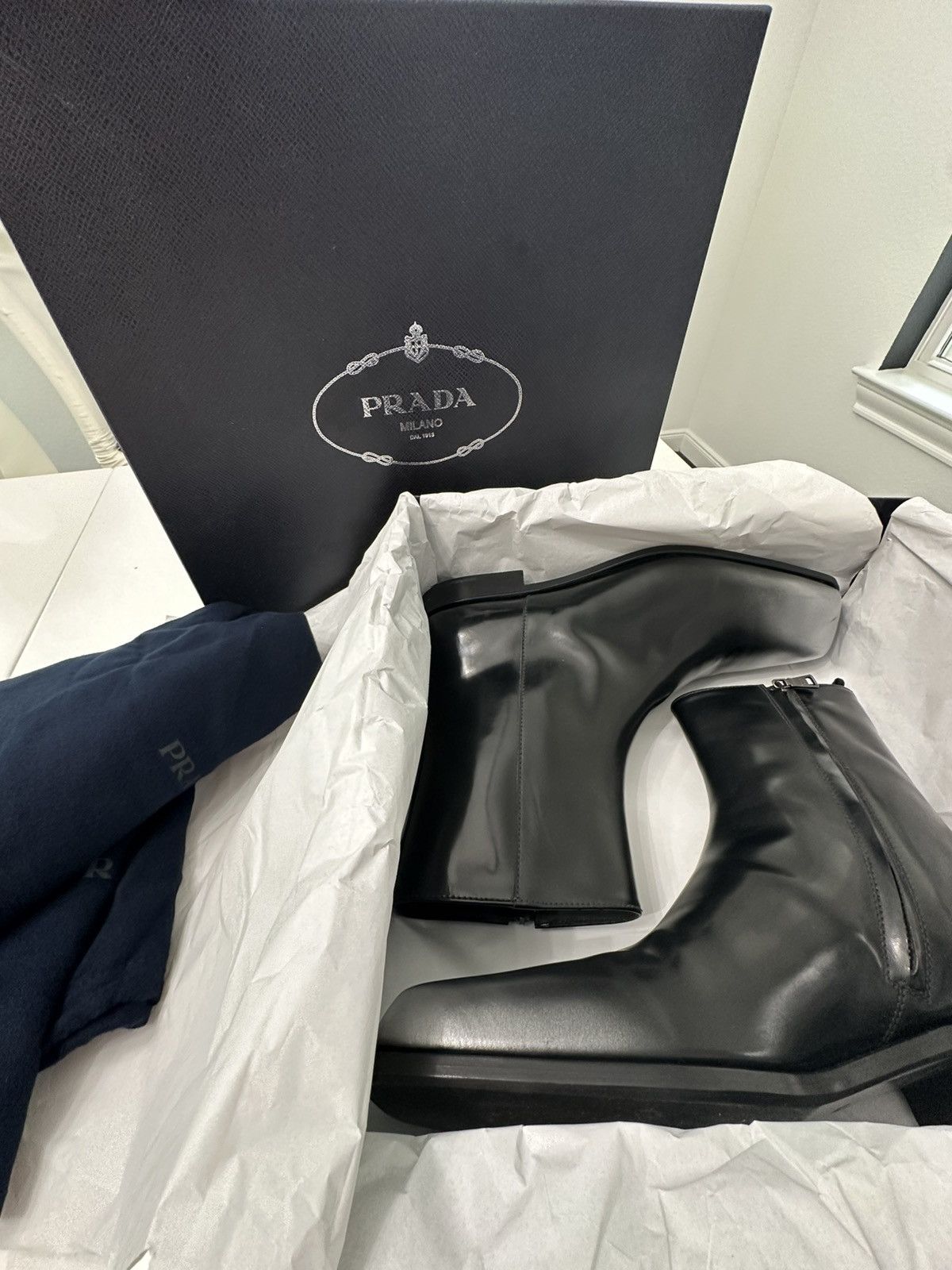 Prada Prada Spazzolato Sfumato Size US 10 / EU 43 - 1 Thumbnail