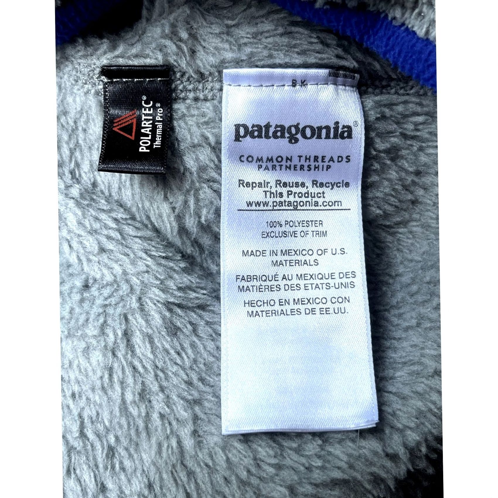 Patagonia Patagonia Women's Re-Tool Snap-T Pullover Jacket Gray Blue XS Size XS / US 0-2 / IT 36-38 - 6 Thumbnail