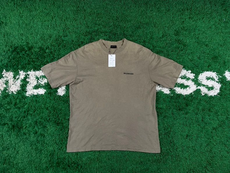 Balenciaga Balenciaga Embroidered logo front and back short sleeve Size US M / EU 48-50 / 2 - 1 Thumbnail