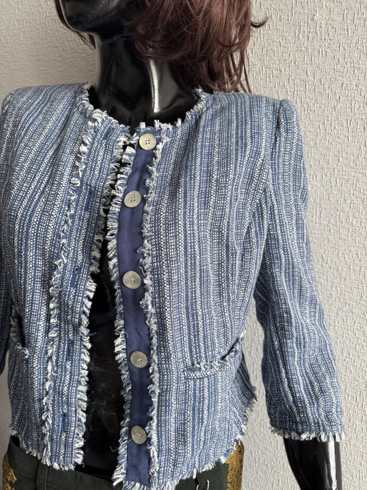 Armani × Giorgio Armani × Vintage 💙Beautiful luxury ARMANI blazer wmns Size M / US 6-8 / IT 42-44 - 3 Thumbnail
