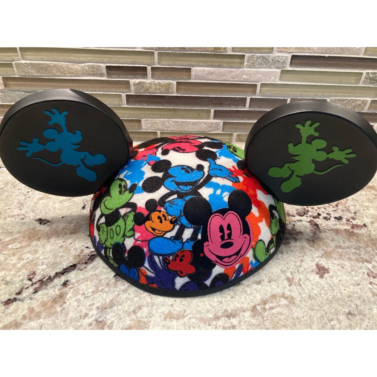 Disney Disneyland Disney World Parks Multi Color Mickey Mouse Ears Size ONE SIZE - 2 Thumbnail